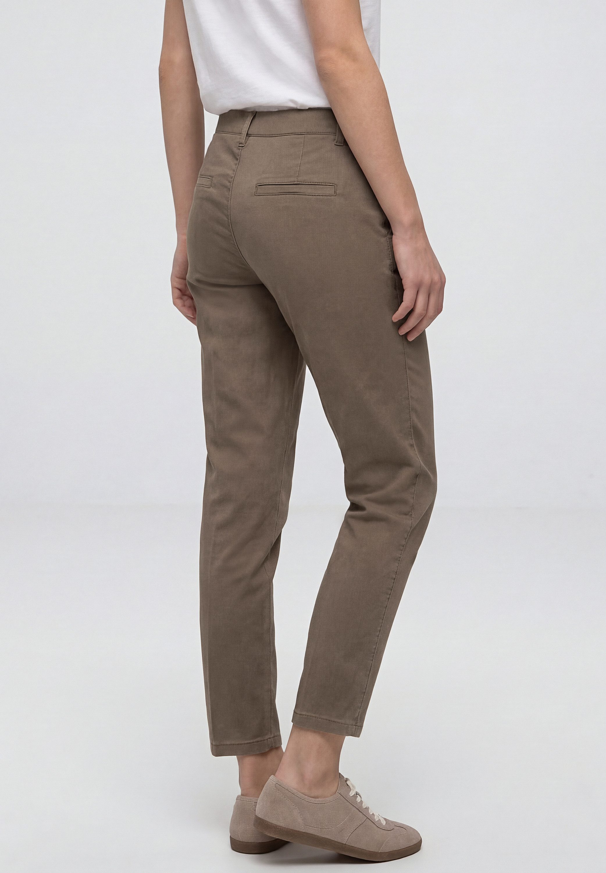 STREET ONE Chinohose Middle Waist günstig online kaufen