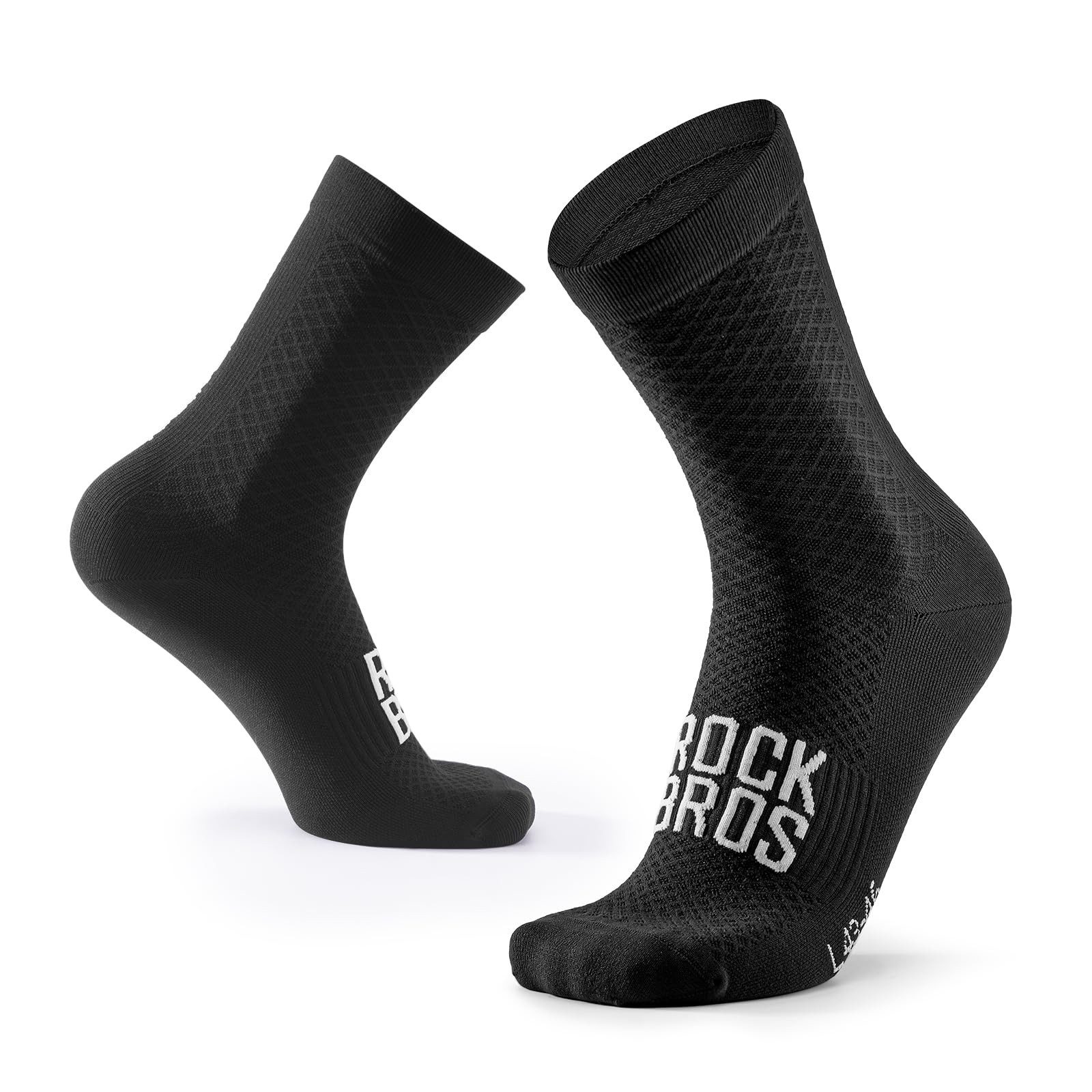 ROCKBROS Спортивные носки Road to Sky Atmungsaktive Baumwolle Fahrradsocken (1 Paar) Rutschfeste Носки für Rennrad Mountainbike Mehrfarbig