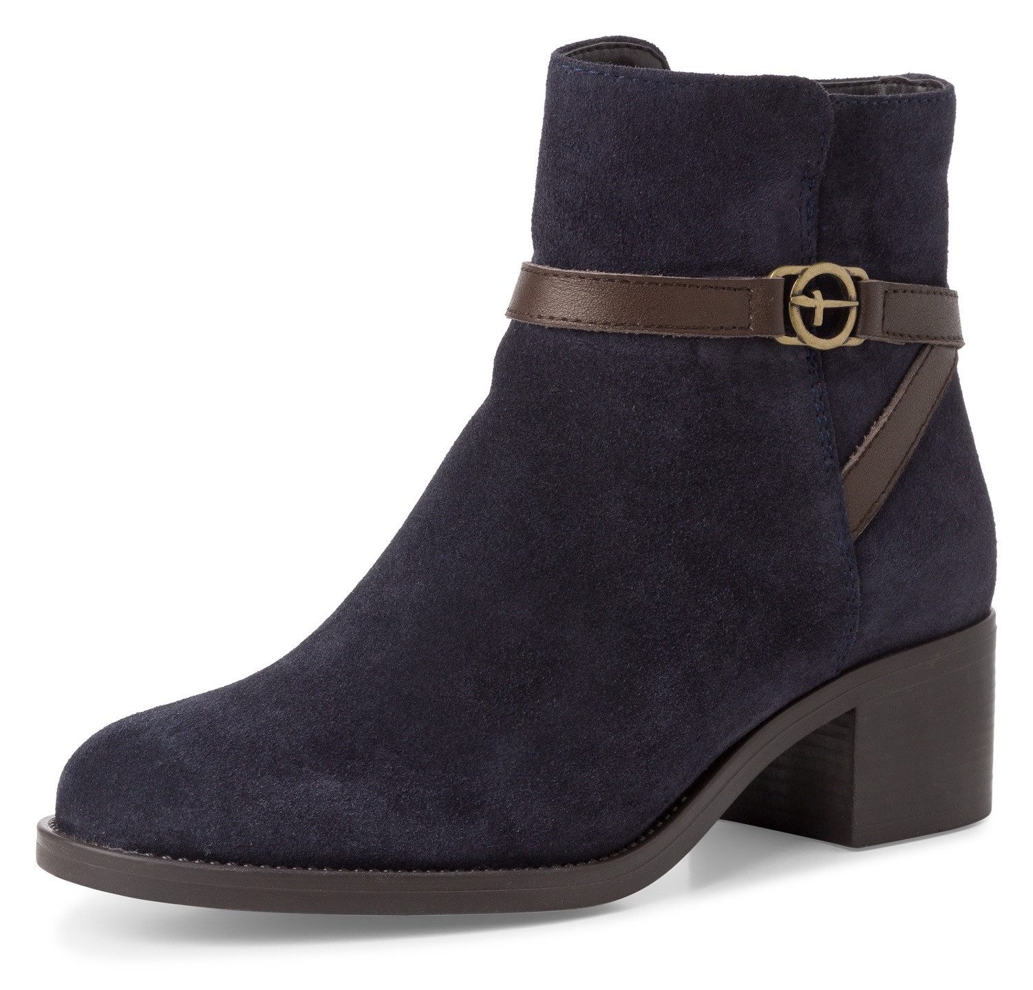 Tamaris Stiefelette, Blockabsatz, Businessschuh, Ankleboots mit günstig online kaufen