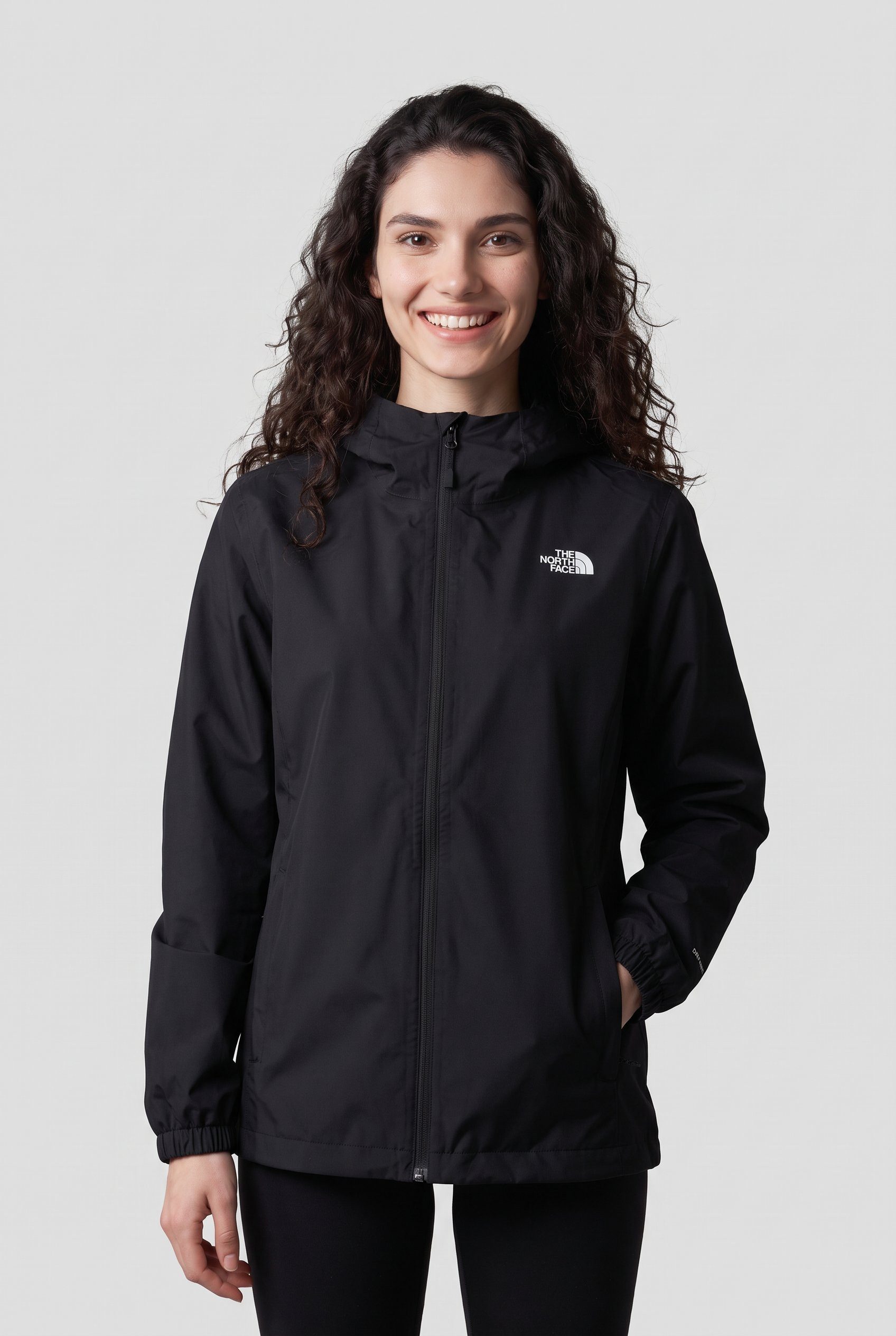 The North Face Funktionsjacke W PLUS QUEST MONO SHELL leichtes Material, atmungsaktives Gewebe, versiegelte Nähte