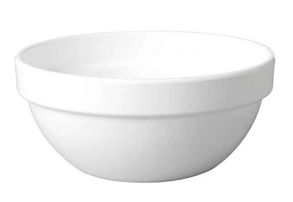 Melamin Schale Bowl Schüssel Suppentasse 1 Liter Weiß