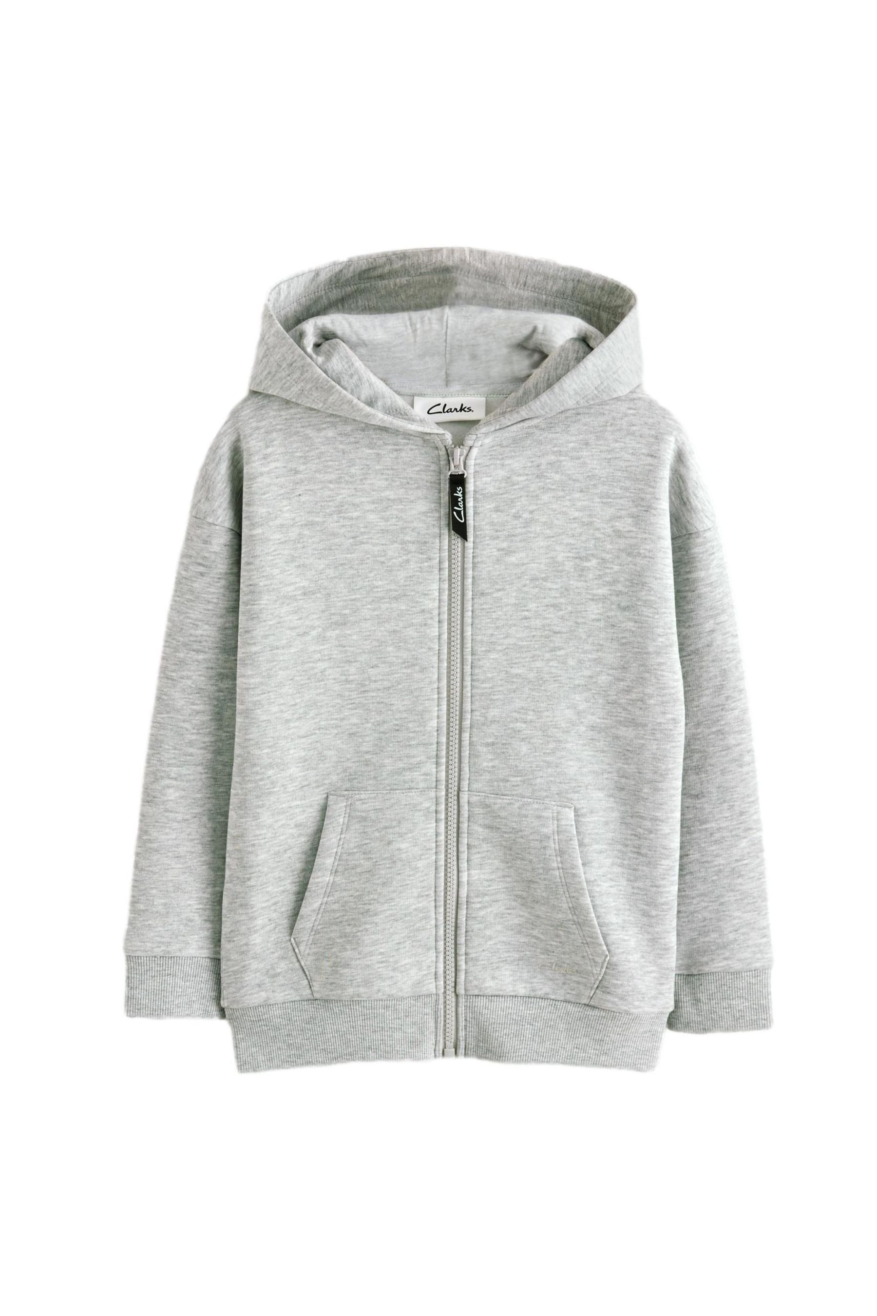 Clarks Kapuzensweatjacke Clarks Kapuzenjacke mit Reißverschluss (1-tlg)