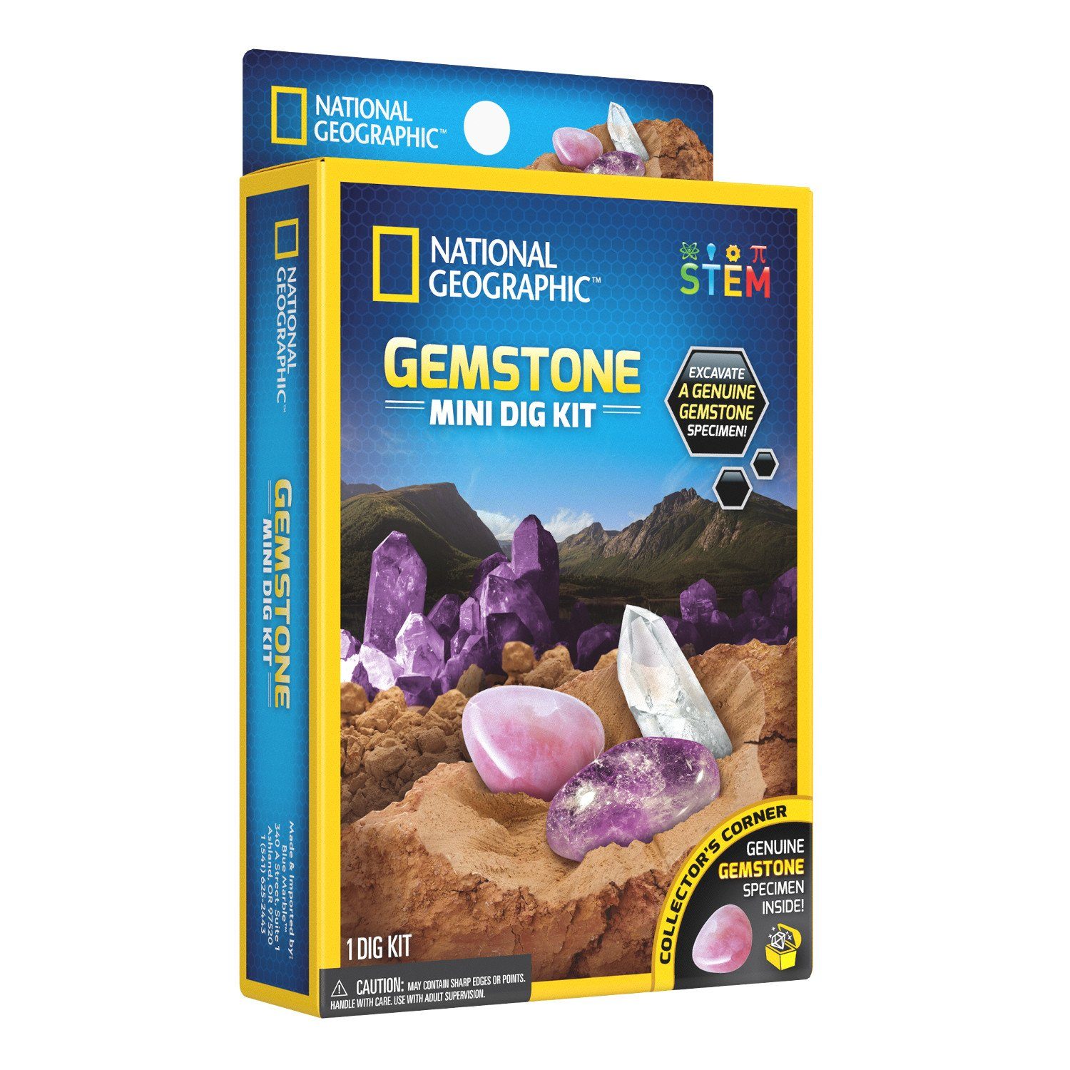 NATIONAL GEOGRAPHIC Lernspielzeug RTNGMDIGGEM, Set Holen Sie sich das Juwel / Dig Gem Set