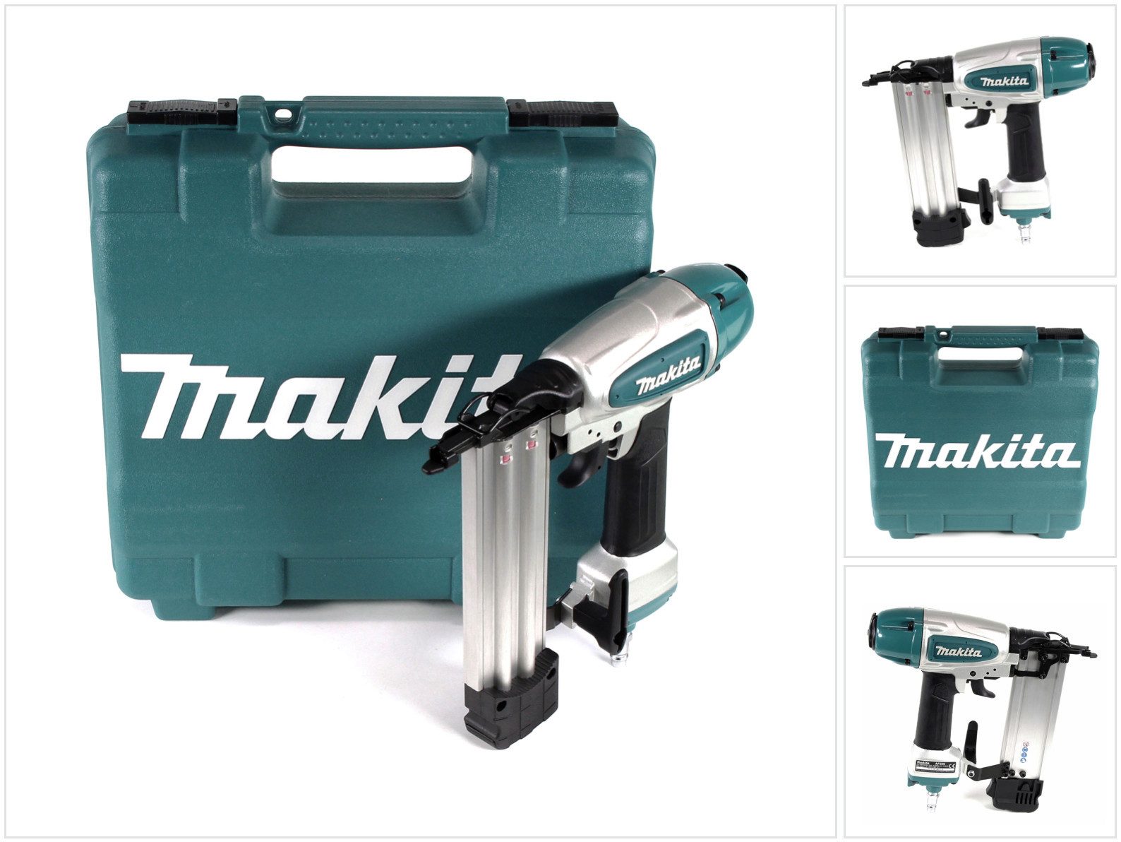 Nagler AF 506 Druckluft Stauchkopfnagler 15-50mm 4,3-8,3bar + Koffer