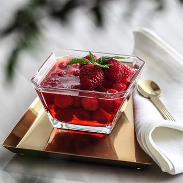 LAV Dessertschale Vorspeise BLEI FREI 6er Dessertschale Glasschalen Schüssel Glas 300cc, Glas, (6-tlg)