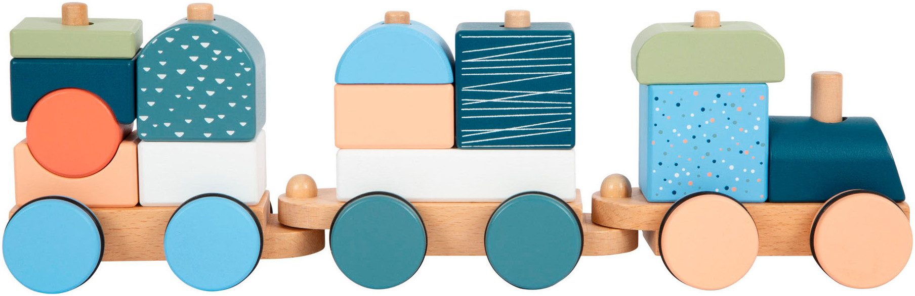 Small Foot Spielzeug-Zug Arctic aus Holz – Bild 4 von 5