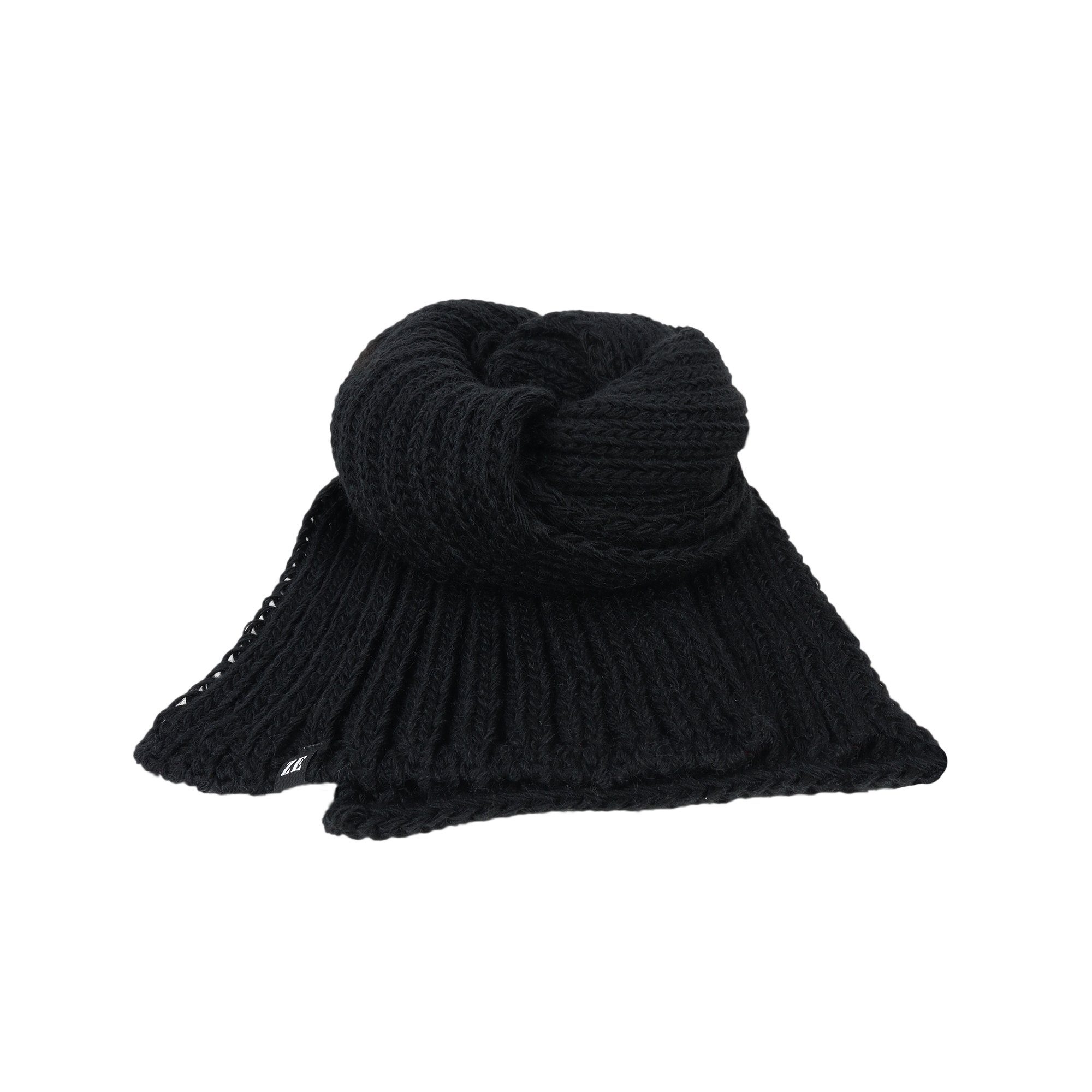 Schal Strickschal ZEBRO schwarz Rico