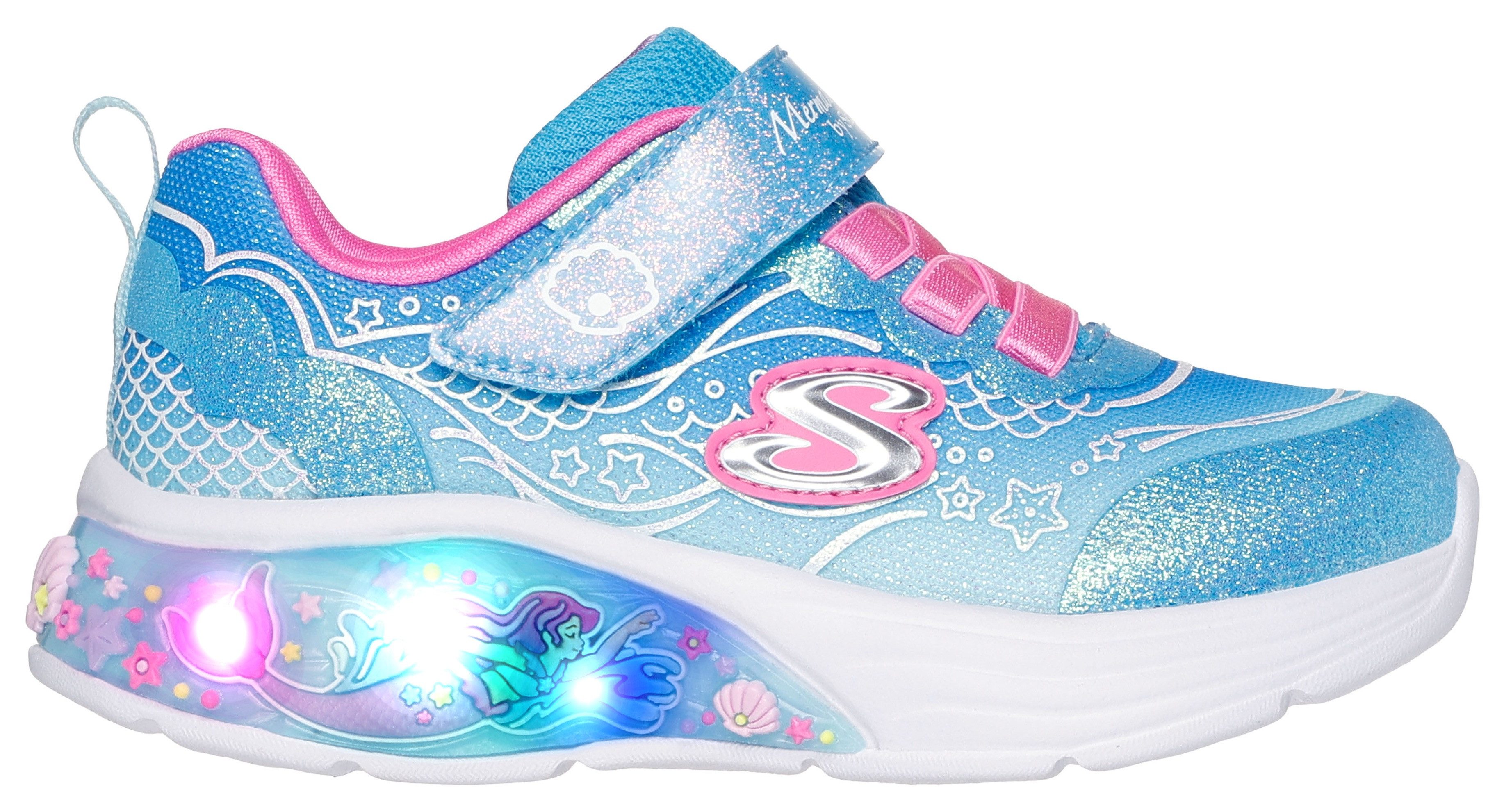 Skechers MY DREAMERS Sneaker, Blink,-Klettschuh, Meerjungfraudesign, günstig online kaufen