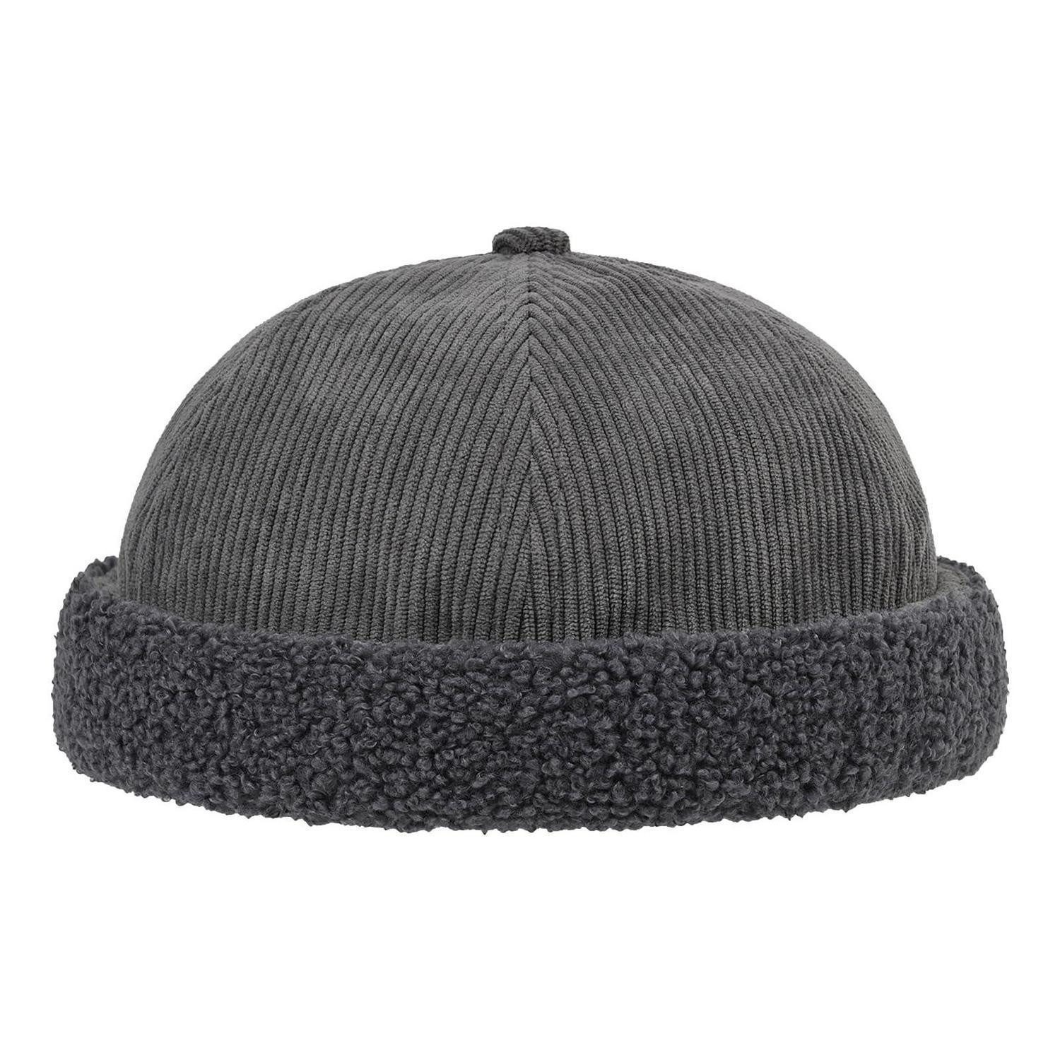 LuxusKollektion Dockermütze Docker Cap FM25W09 Blue Warm Cord ...