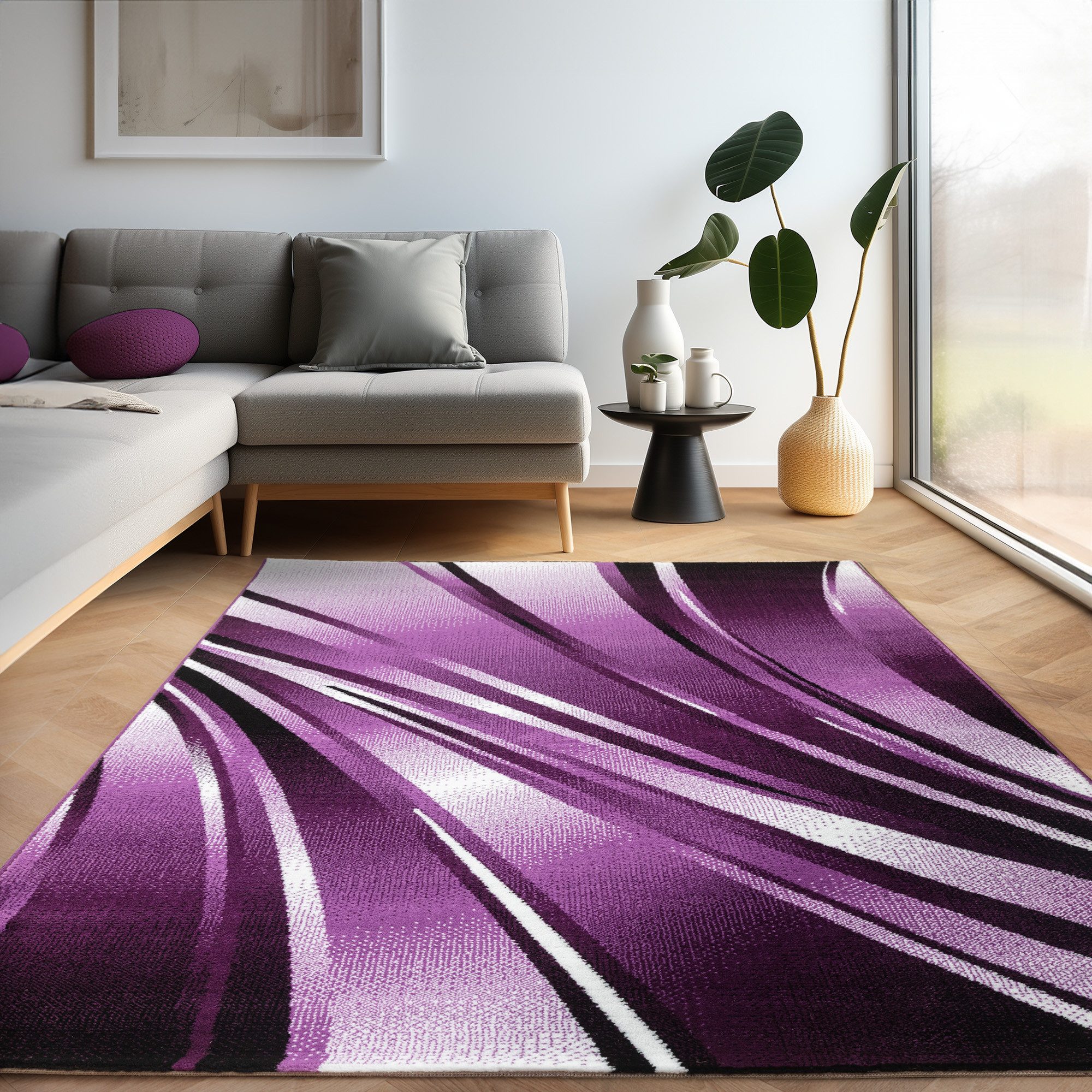 Carpettex Designteppich Abstrakt Wellen Design, Läufer, günstig online kaufen