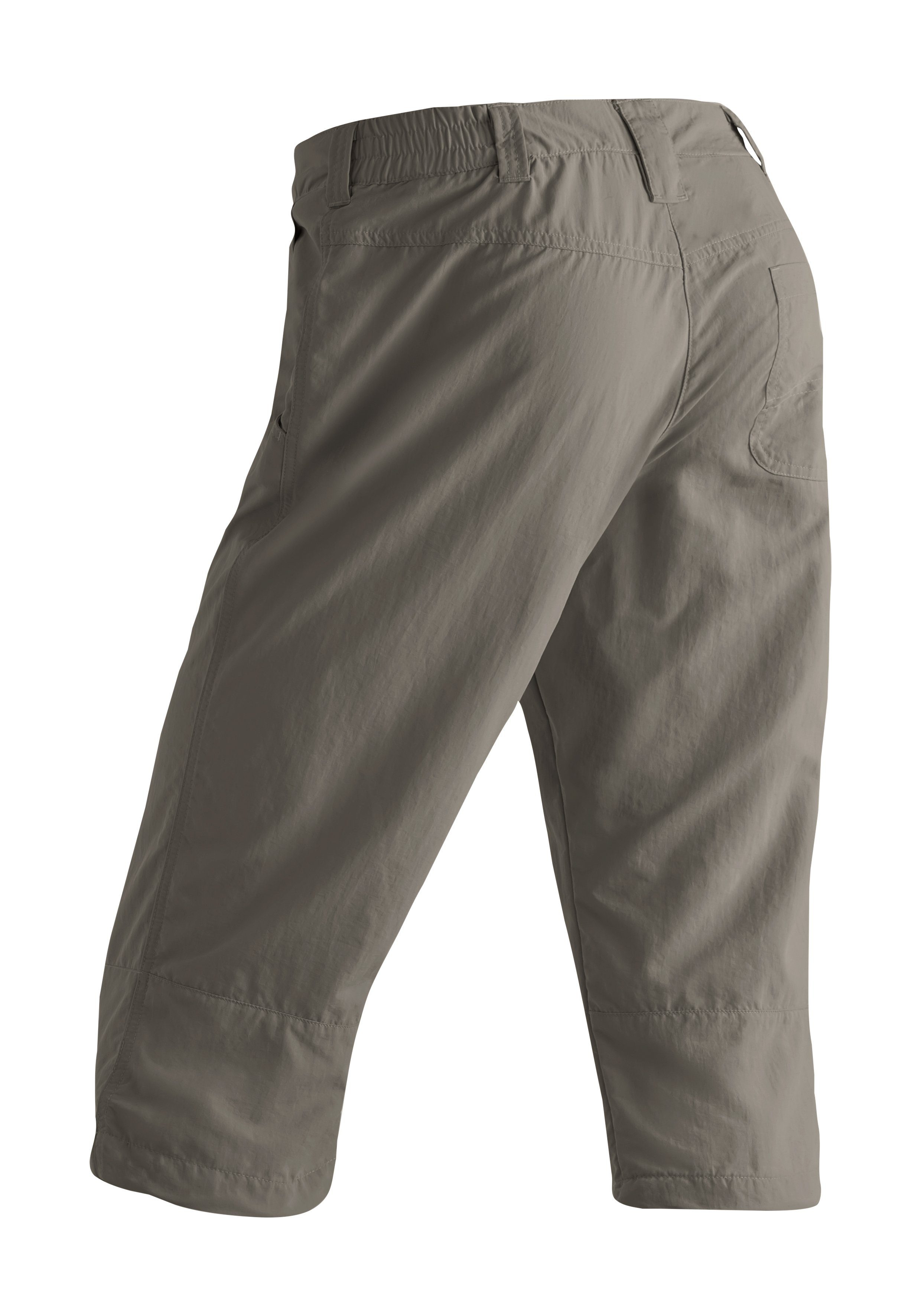 Maier Sports Caprihose Neckar kurze Hose Damen, luftige Wanderhose, leichte Outdoorhose, Reg Fit
