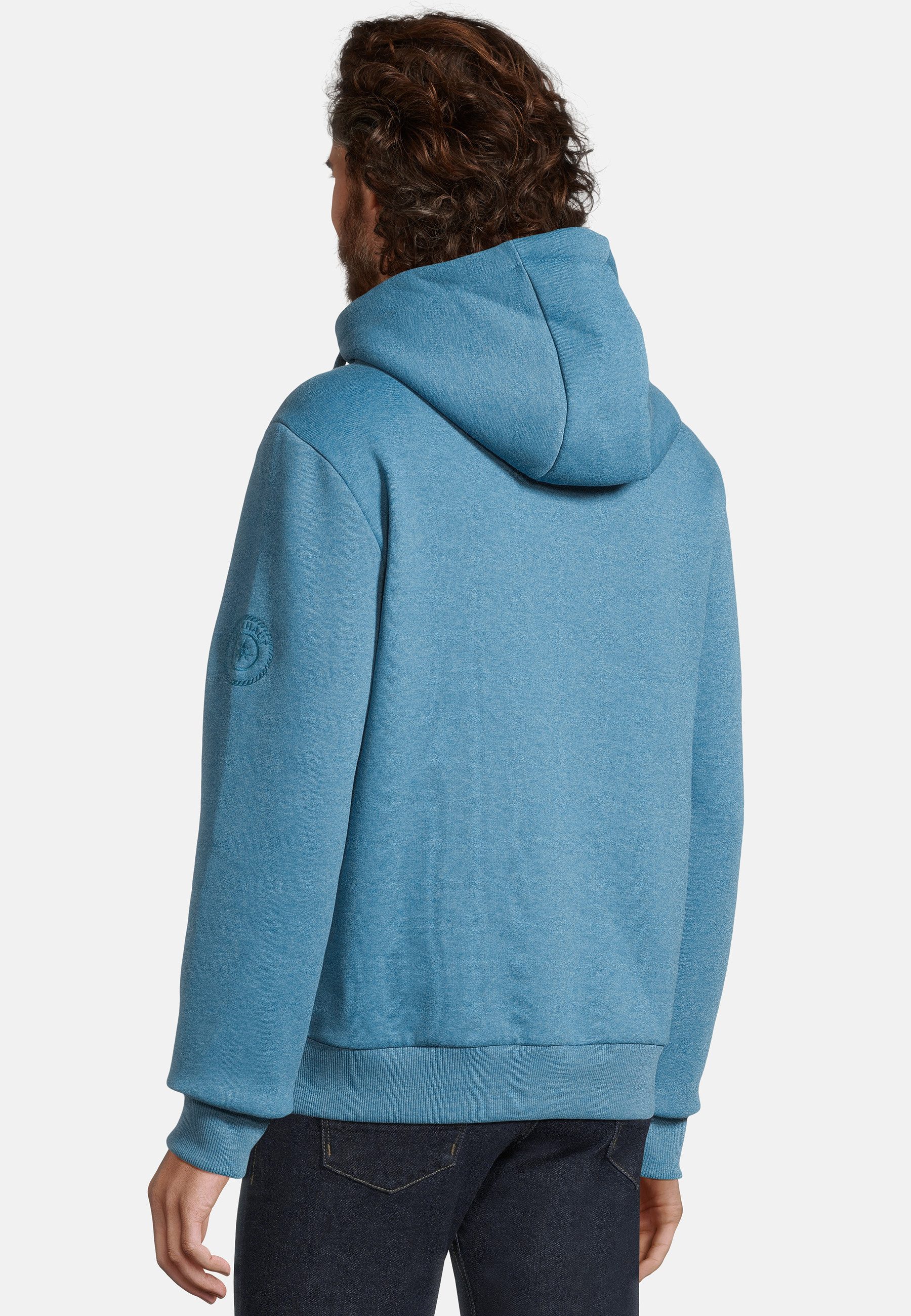 salzhaut Hoodie HEFF Herren Regular Fit salzhaut Kapuzenpullover – bequemer Fit und nordisch klares Design – Bild 5 von 5