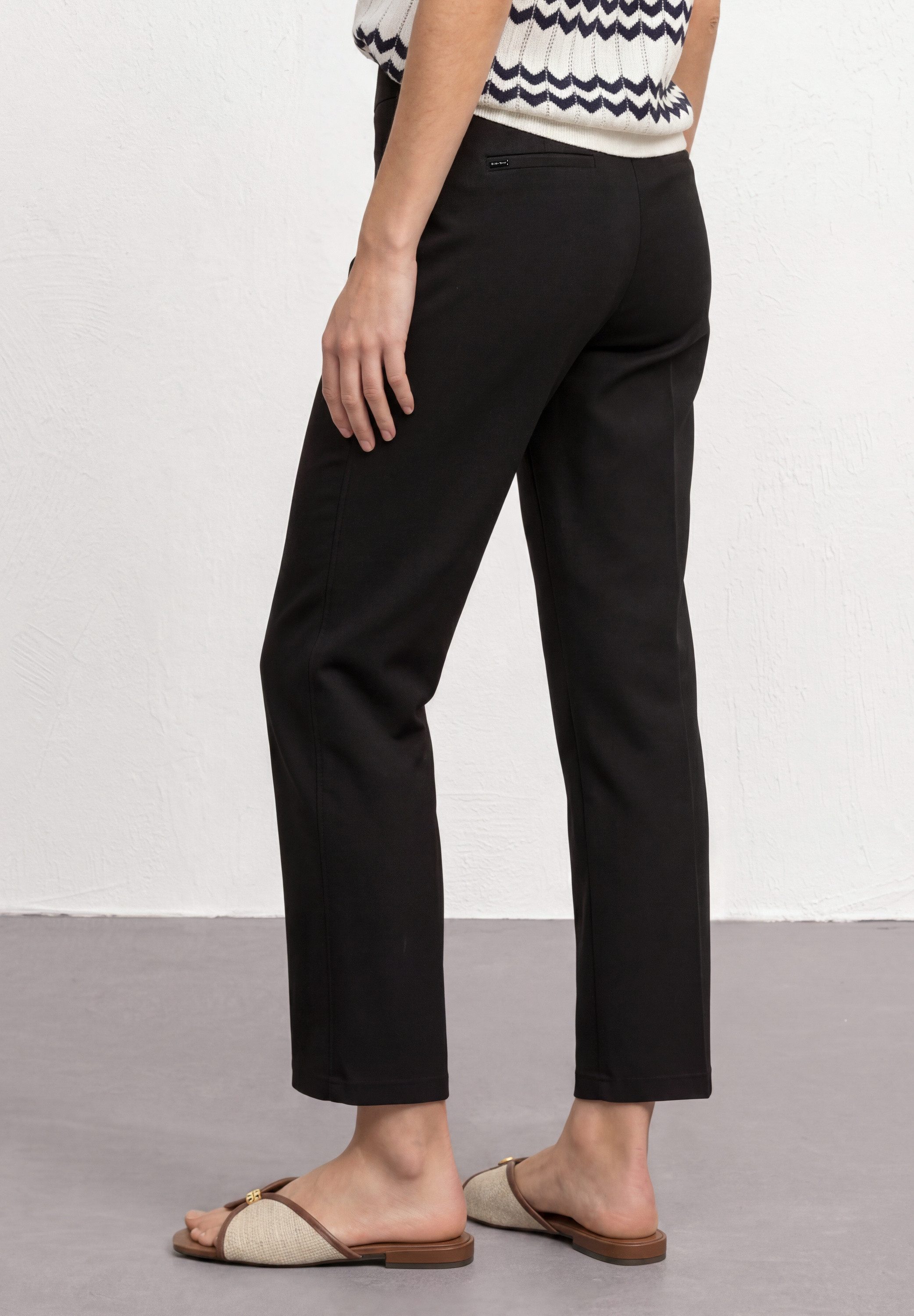 STREET ONE Jerseyhose Style Amalia mit Gummizug und Stretch / Viskose