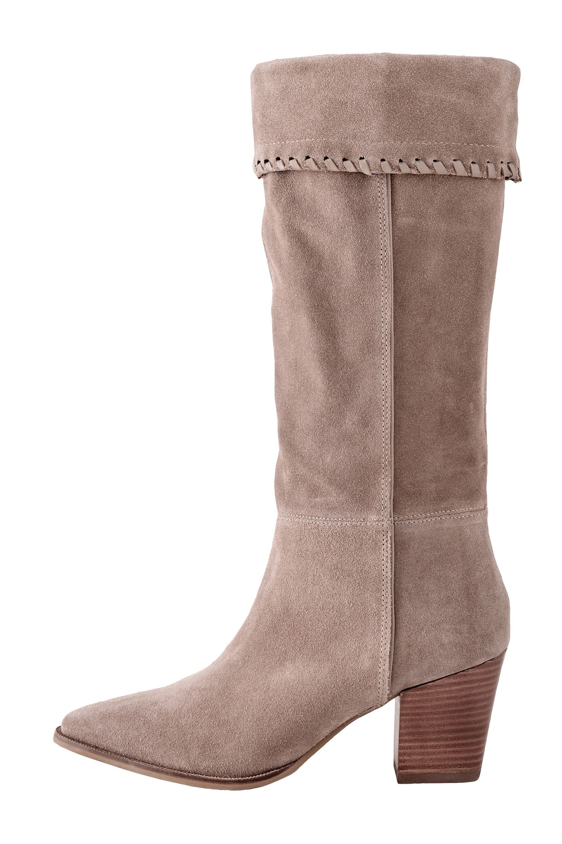 Next Forever Comfort® Kniehoher Knautschstiefel Stiefel