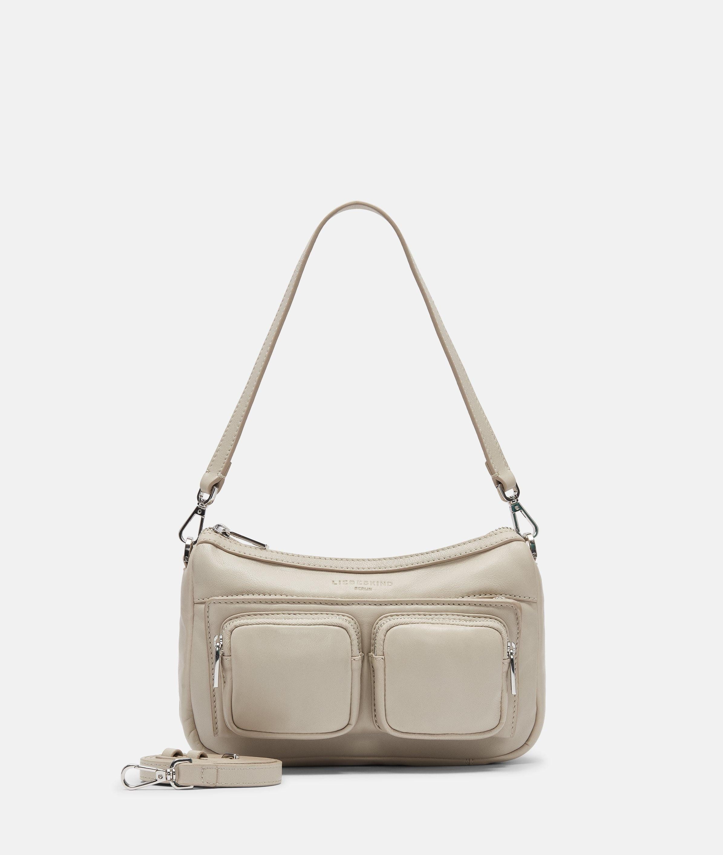 Liebeskind Berlin Schultertasche Maia Hobo S, Kleine Hobo-Bag aus Schafsleder