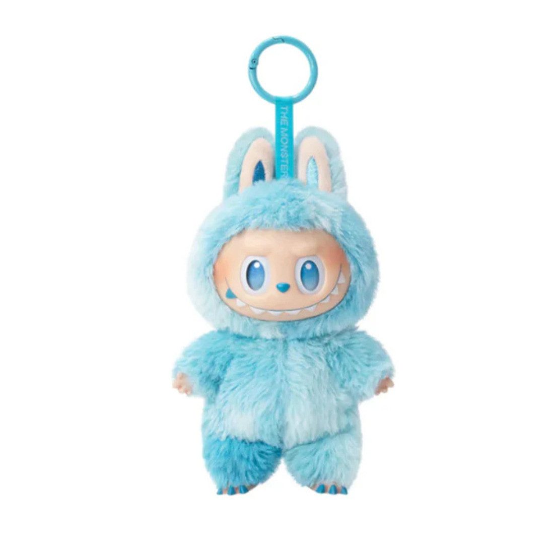 Pop Mart Plüschanhänger Labubu THE MONSTERS Vinyl Plüschfigur Big into Energy Kinder Игрушки (Einzel Plüsch, Hängendes Plüschtier, Stofftier, Geschenkartikel, Schlüsselanhänger)