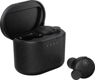 Yamaha TW-E7B In-Ear-Kopfhörer (Active Noise Cancelling (ANC), On-Ear-Erkennung, Sprachsteuerung, Google Assistant, Siri, Bluetooth)
