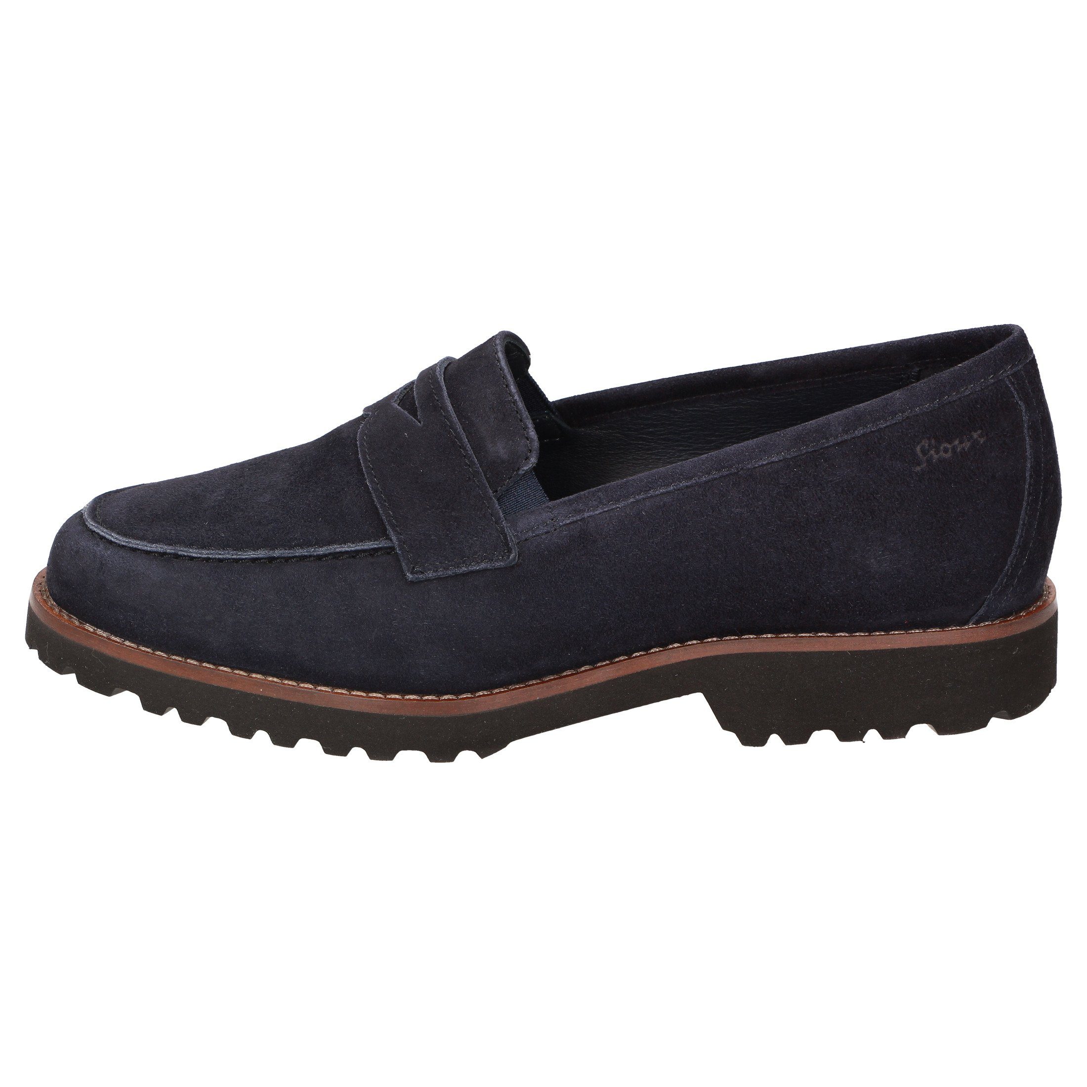 SIOUX Meredith-709-H Slipper dunkelblau