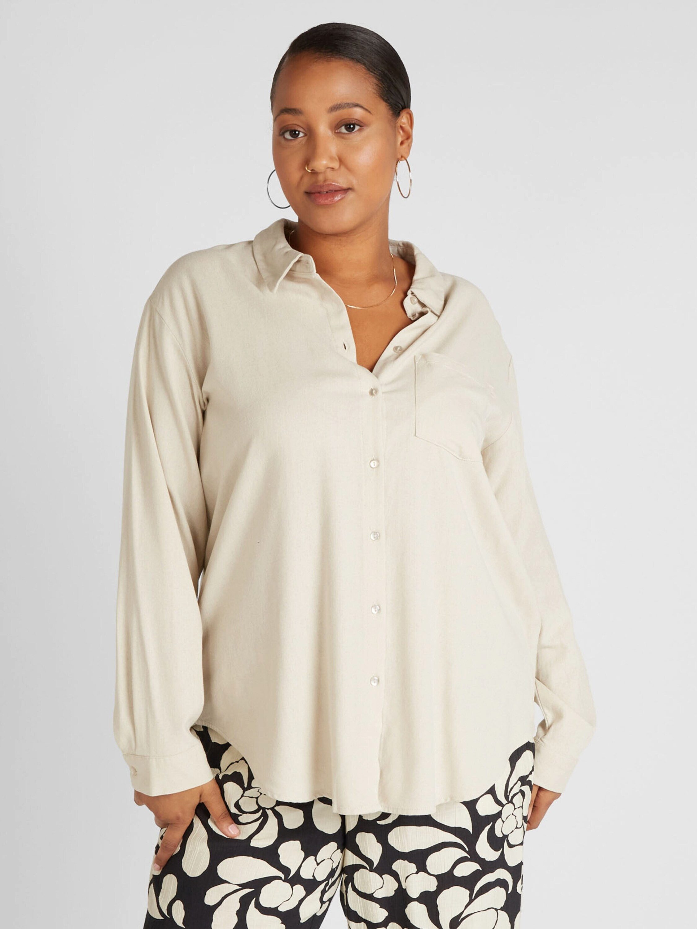 Vero Moda Curve Langarmbluse Mymilo (1-tlg) günstig online kaufen