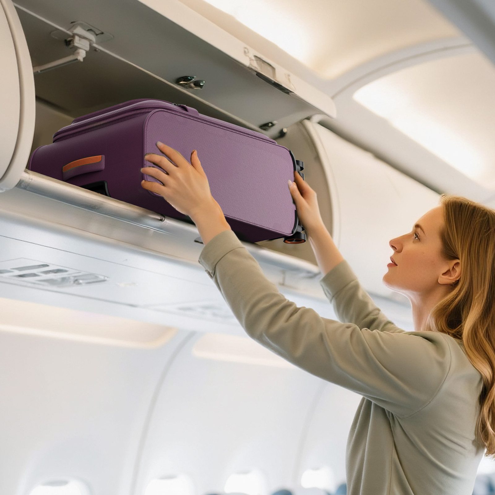 Verage Weichgepäck-Trolley Trier, Leicht Reisekoffer, Stoffkoffer, 4 Rollen günstig online kaufen