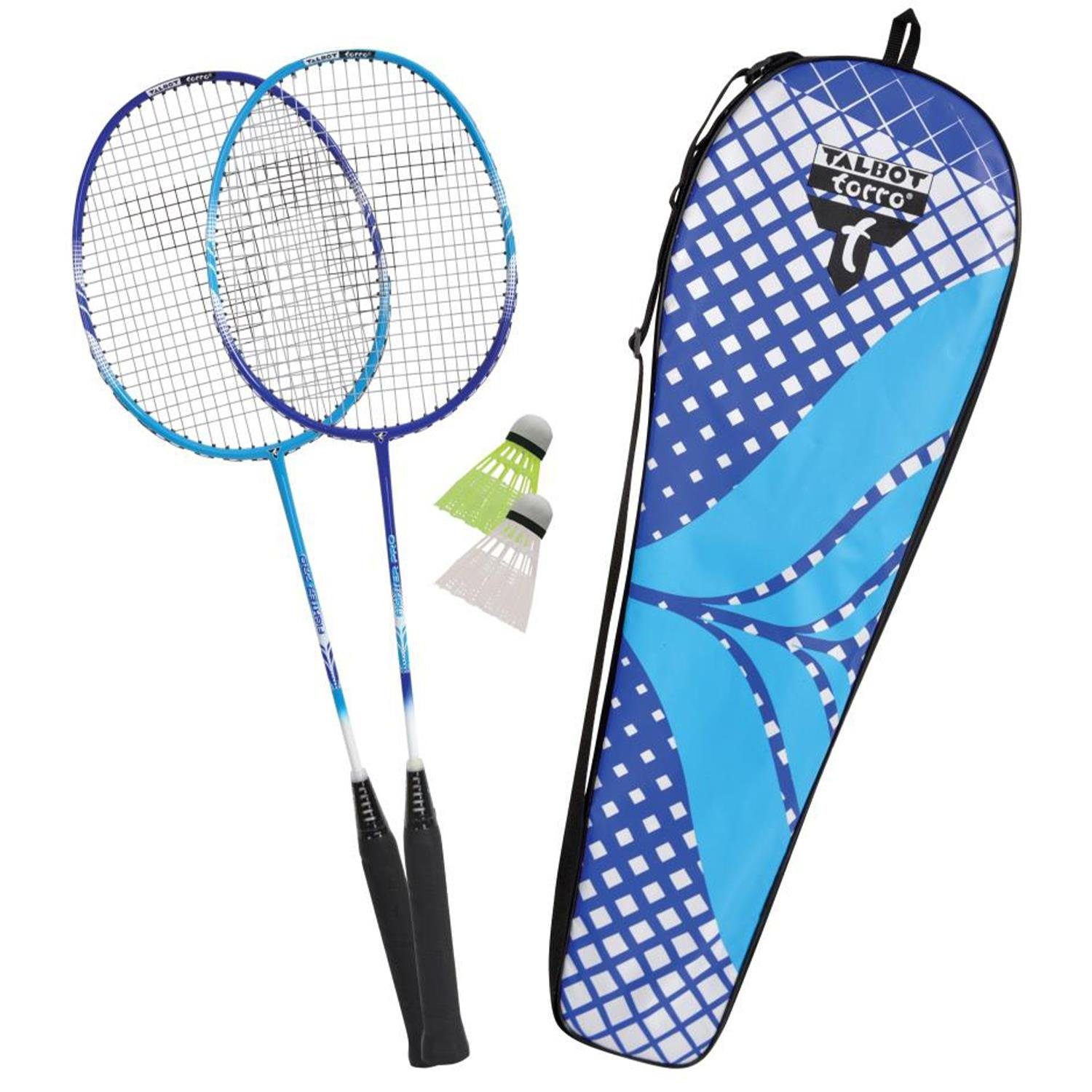 Badmintonschläger Pro 2-Fighter Talbot-Torro Set