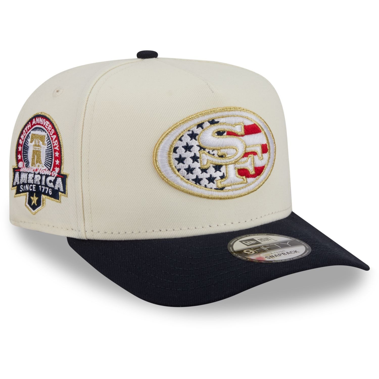 New Era Snapback Cap 9Fifty AFrame AMERICA San Francisco 49ers