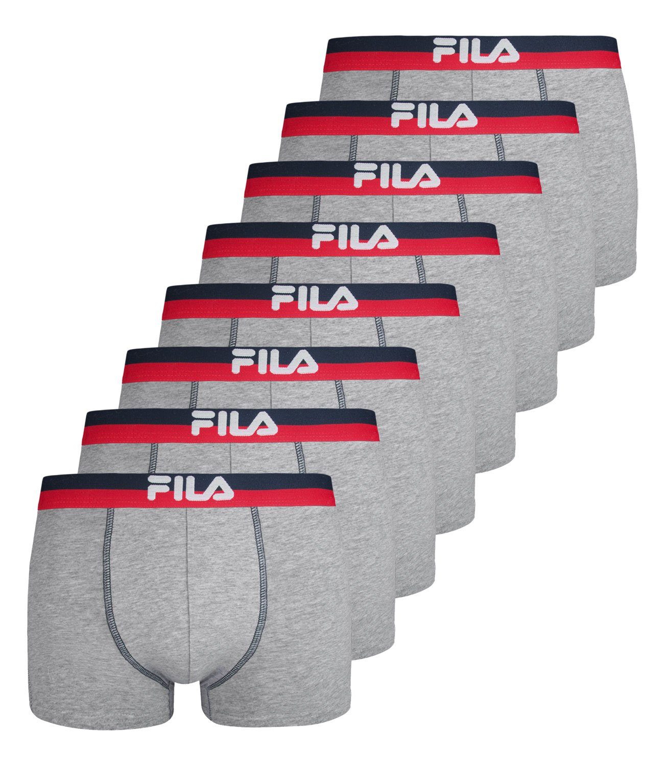 Fila Trunk Man Boxers (8-St., 8er Pack) mit weichem Webgummibund