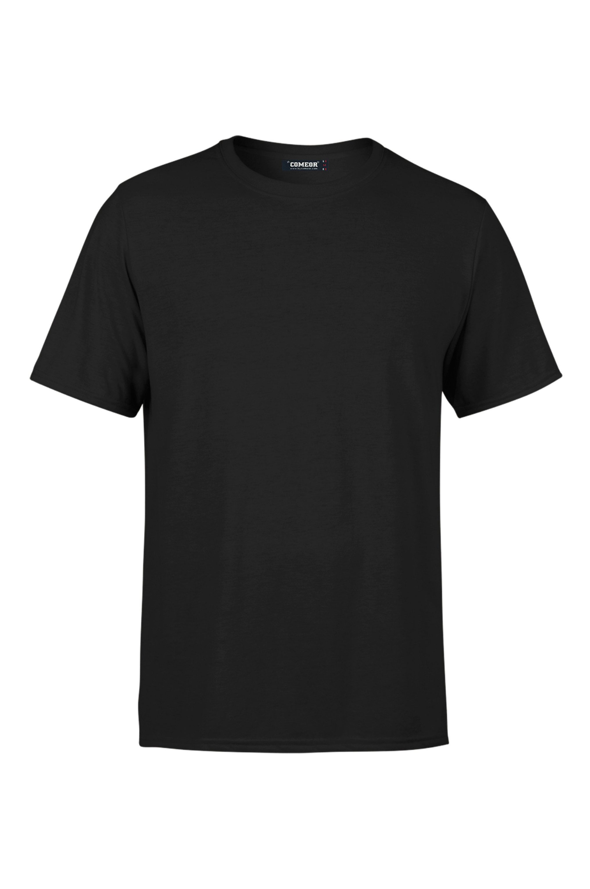COMEOR T-Shirt Herren Basic T-Shirts Baumwolle (Packung, 1-tlg) mit gerader günstig online kaufen