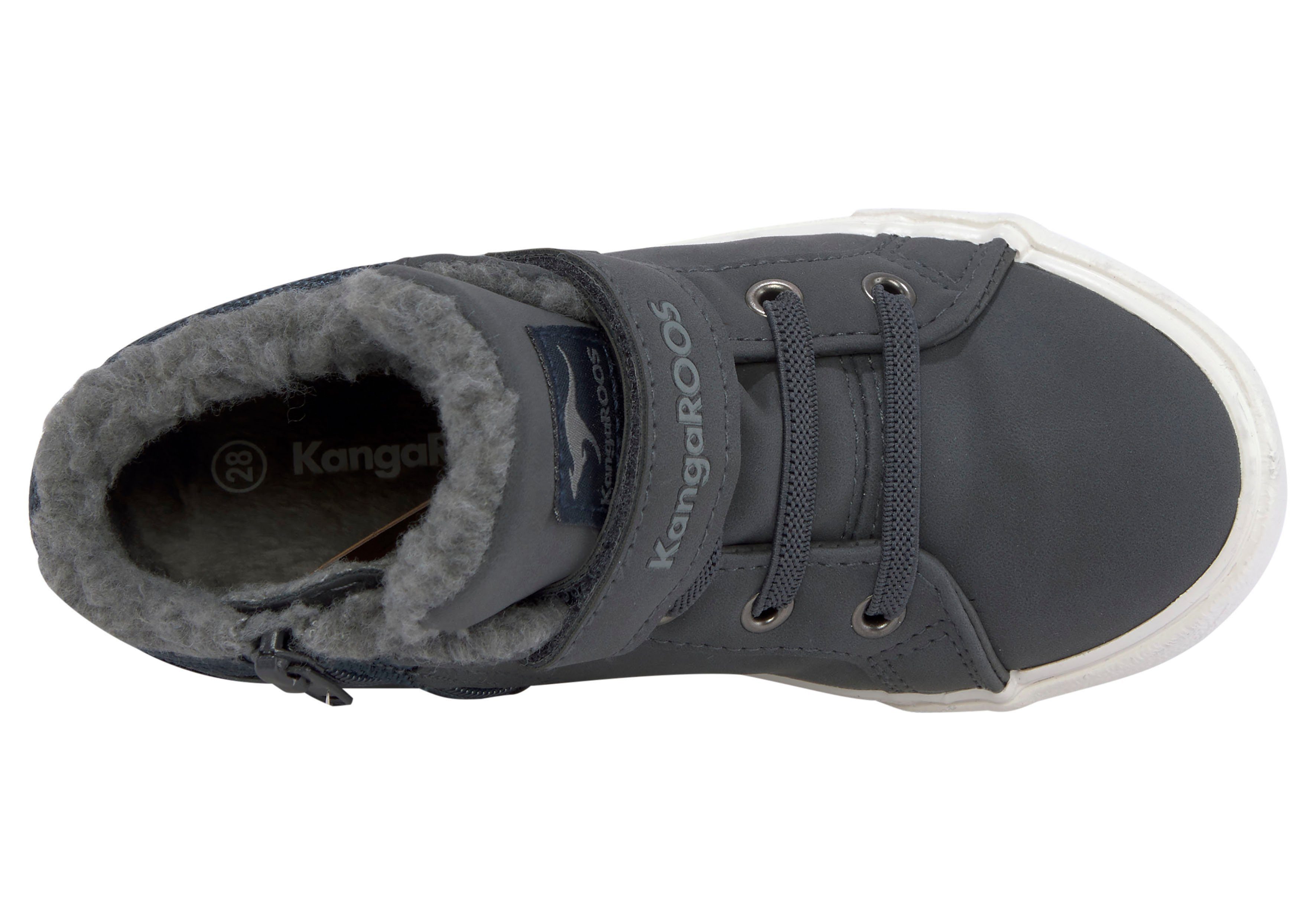 KangaROOS Kavu III Sneaker Warmfutter, Reißverschluss,Winterschuhe, Schnürboots, Sneakerboots