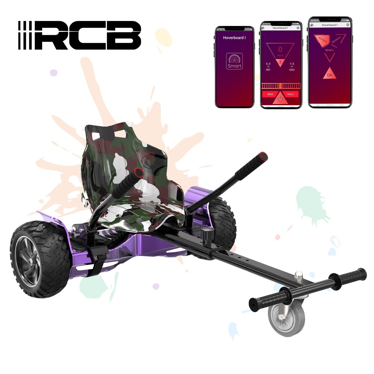 IHoverboard Hoverboard Sitz, Hoverkart Für Alle 6. Produktbild-Vorschau 9