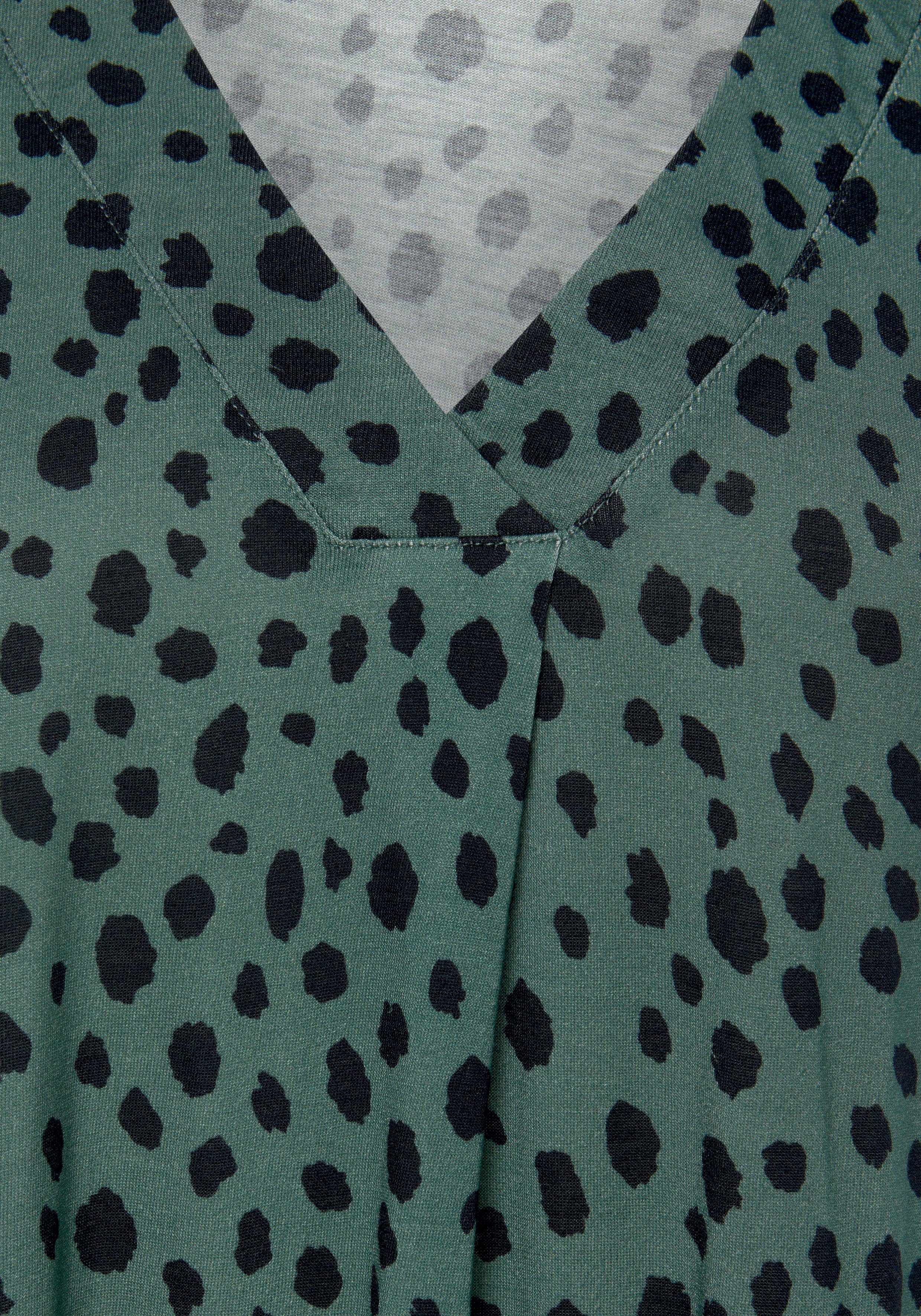 LASCANA Tanktop mit Alloverprint, Sommertop, ärmellos