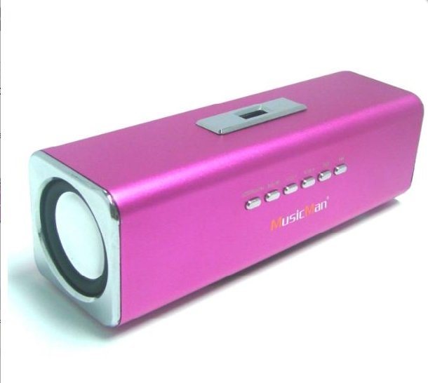 Lautsprecher »MusicMan MA SOUNDSTATION Rosa« Lautsprecher »MusicMan MA SOUNDSTATION Rosa«