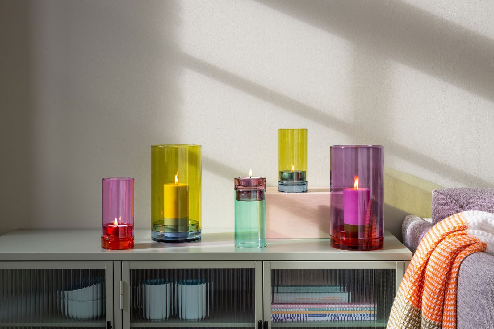 Remember Windlicht Windlicht Lys - aqua, günstig online kaufen