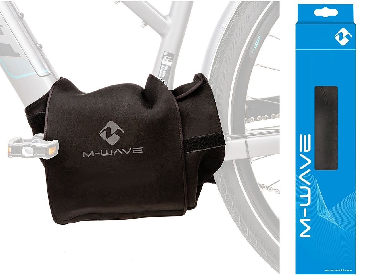 M-Wave E Bike Motor Schutz NEOPREN Universell Bosch Brose E-Bike Akku