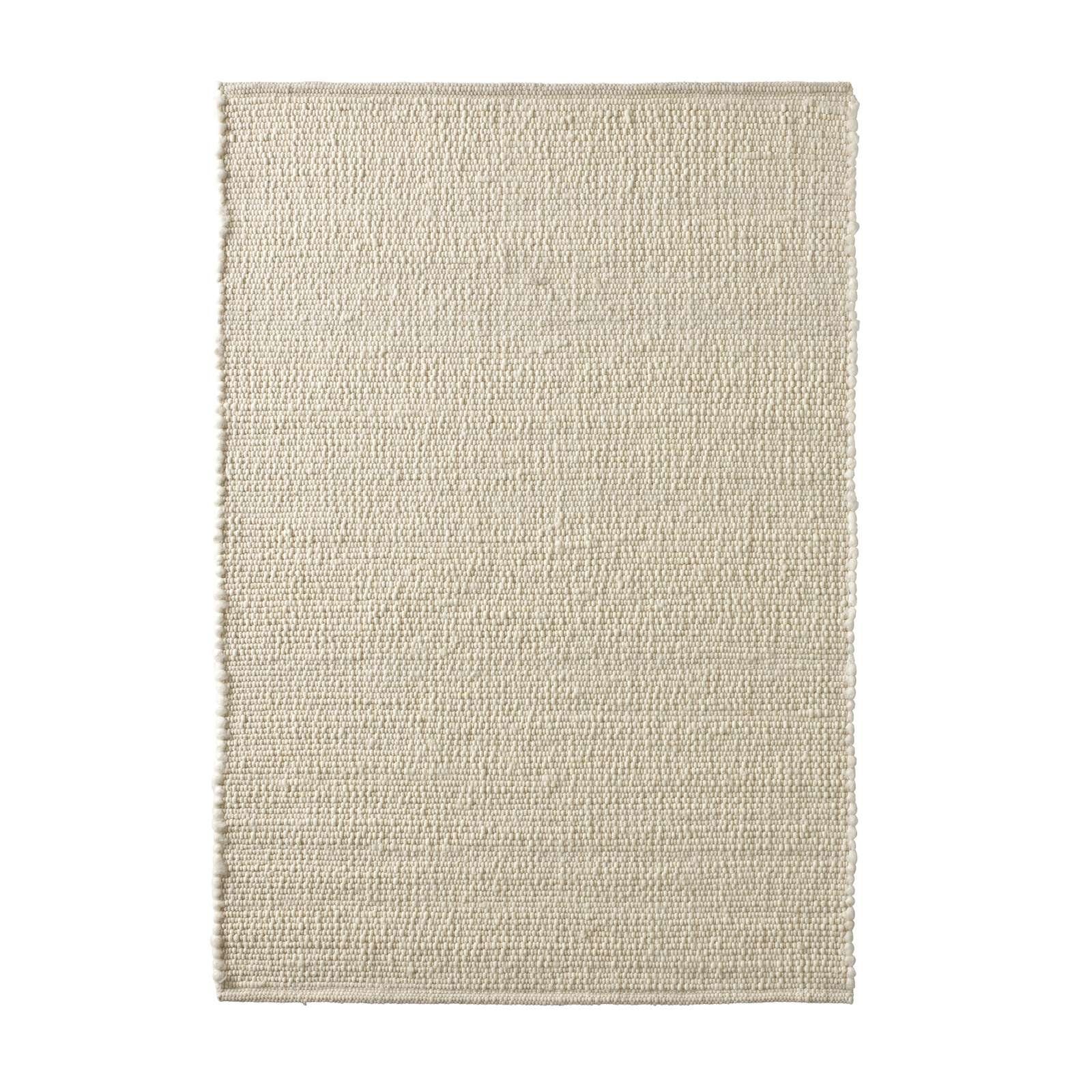 TaraCarpet Wollteppich TaraCarpet Handwebteppich Malmoe Fashion, rechteckig, Höhe: 10 mm, Handgewebter Teppich weiß Wohnzimmer Schlafzimmer Esszimmer 070X130