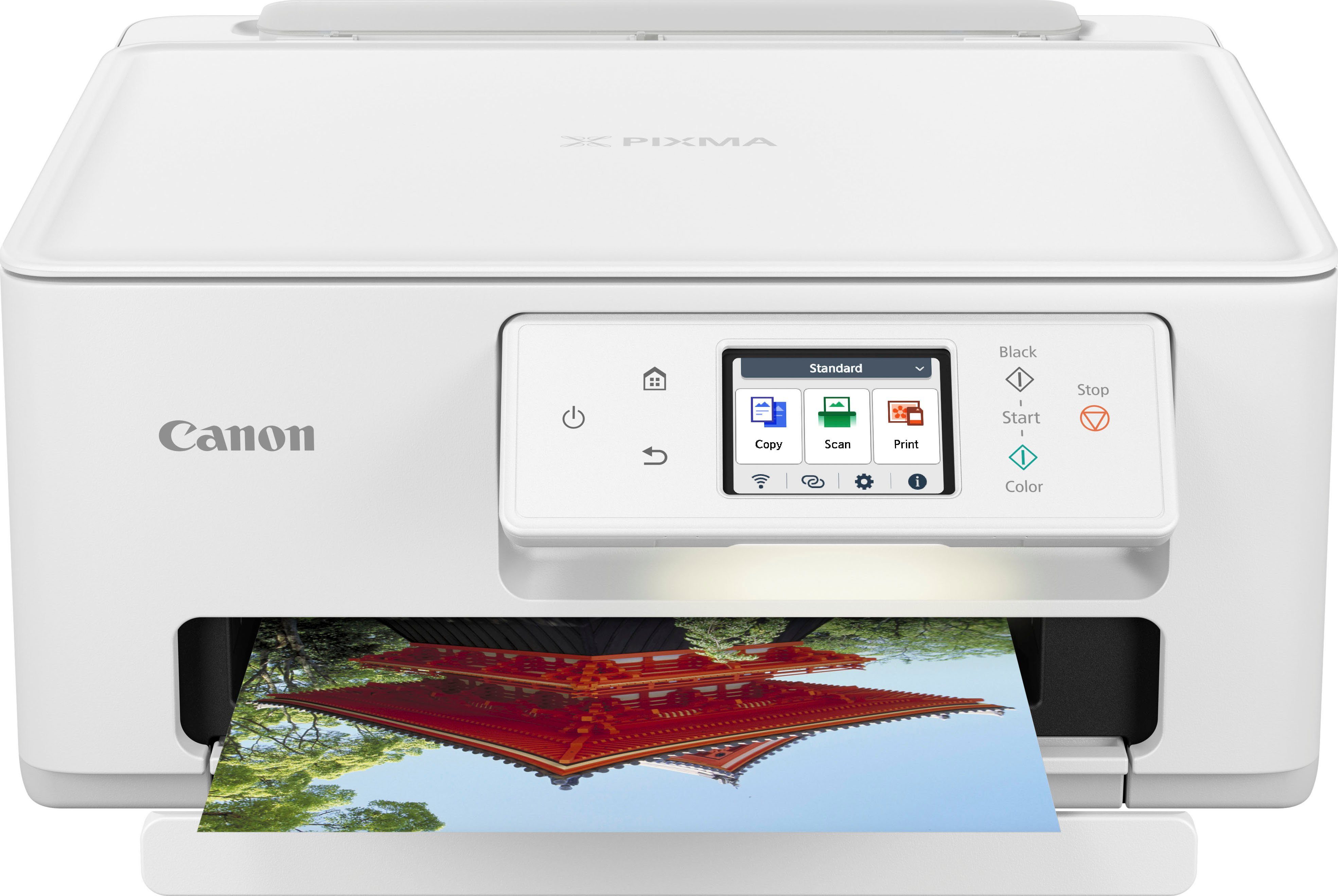 Canon PIXMA TS7650i Multifunktionsdrucker, (WLAN (Wi-Fi), Wi-Fi Direct, Kompaktes und schnelles 3in1 Tintenstrahl-Multifunktionsgerät)