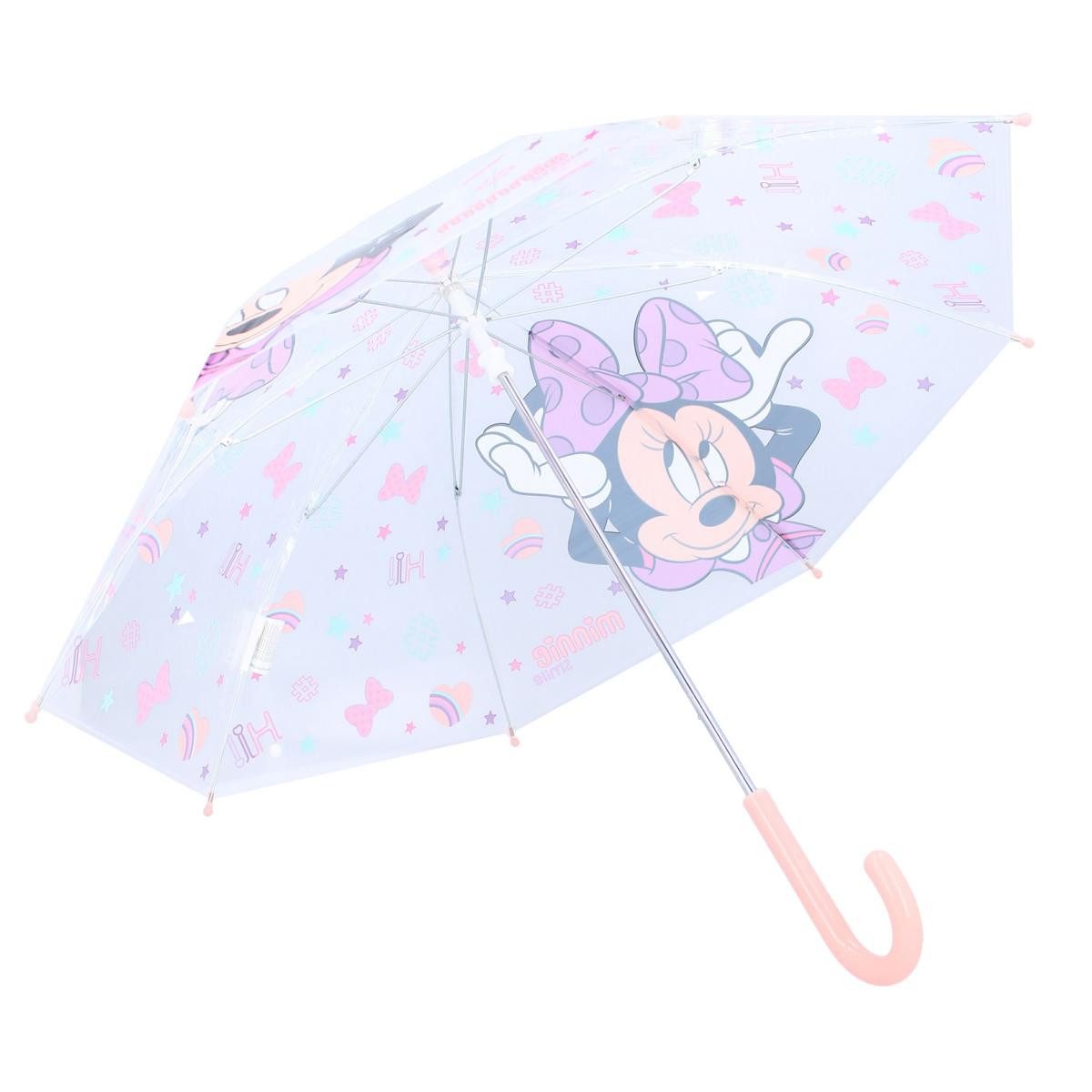 Vadobag Stockregenschirm Kinderschirm Regenschirm Minnie Maus Rainy Days