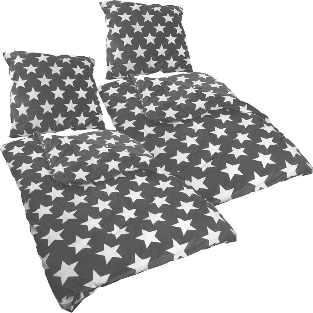 NYVI Bettwäsche Winter Bettwäsche CozyStar Sterne günstig online kaufen