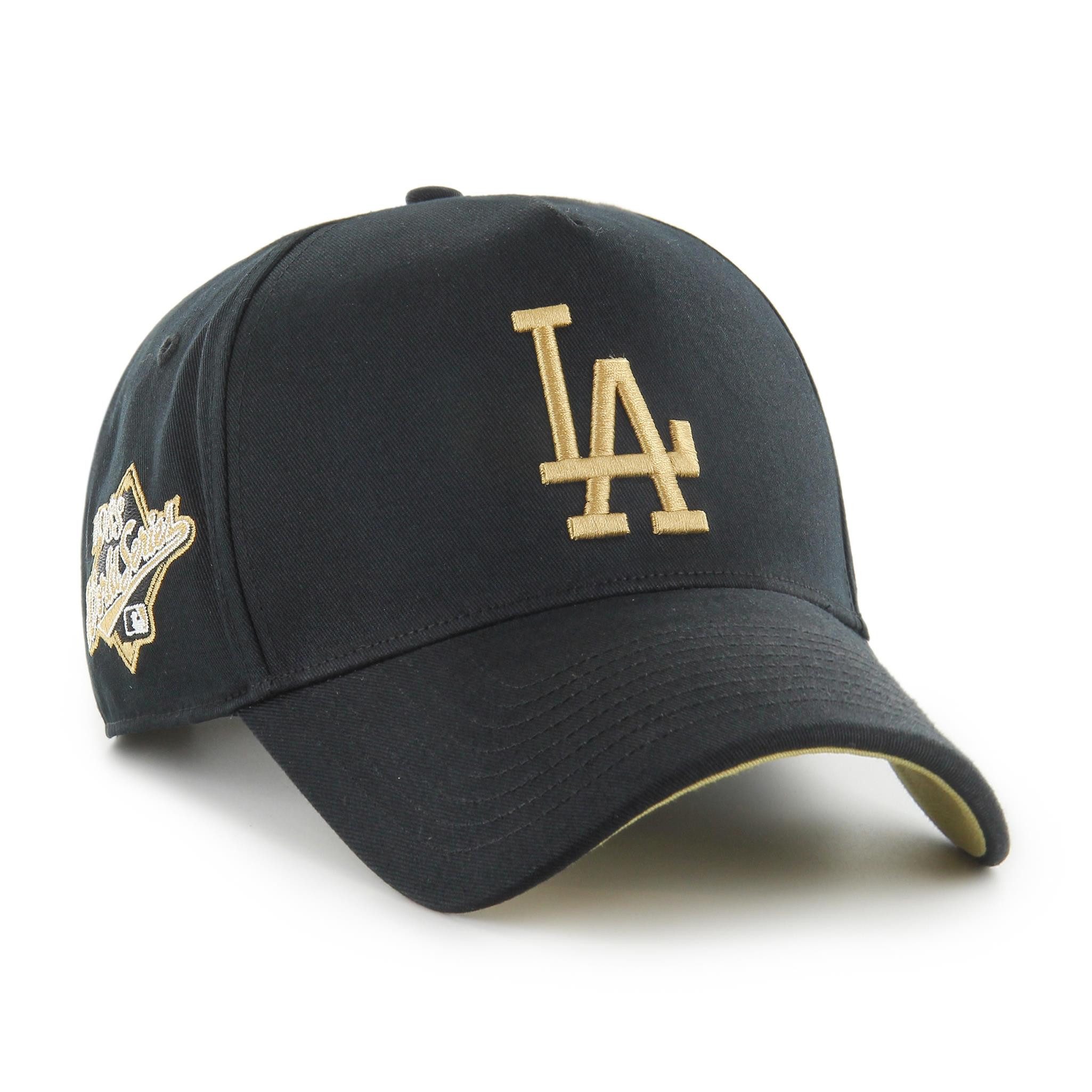 '47 Brand Baseball Cap '47 Brand Cap MLB LA Dodgers Sure Shot TT Cotton ’47 MVP DT Black (Basecap, Basecap) Used-Look (Garment Wash)