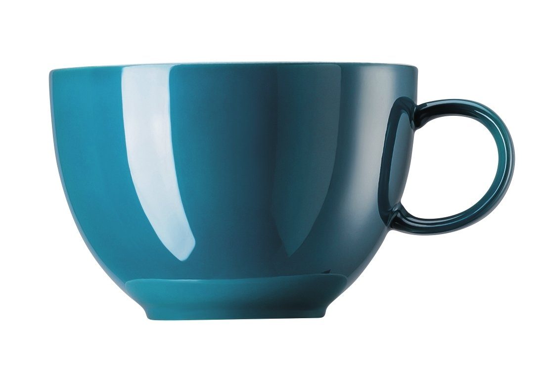 Thomas Porzellan Tasse Sunny Day Seaside Green Tee-Obertasse 0,2 l, Porzellan, Tassen