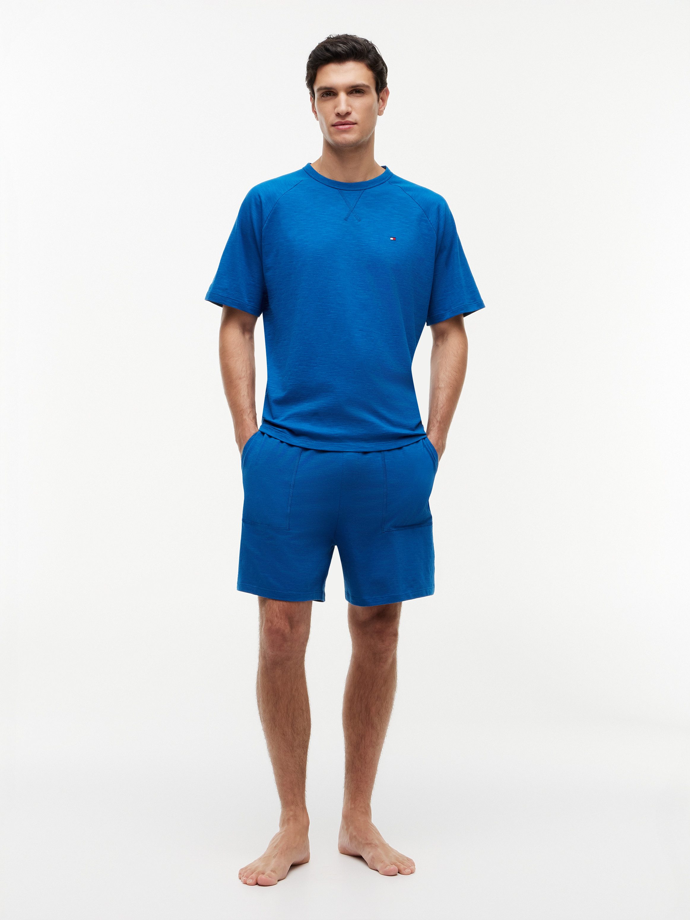 Tommy Hilfiger Underwear T-Shirt strukturiert, mit Raglanärmeln – Bild 4 von 5