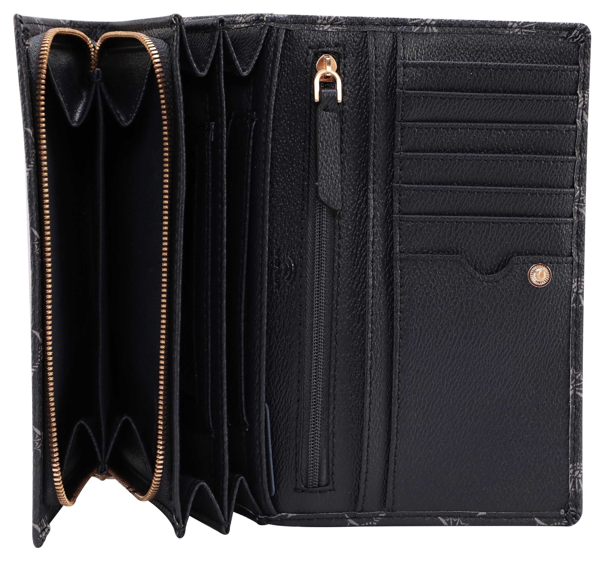 cortina 1.0 purse praktischer mit Joop! europa Geldbörse Inneneinteilung lh10f, darkblue