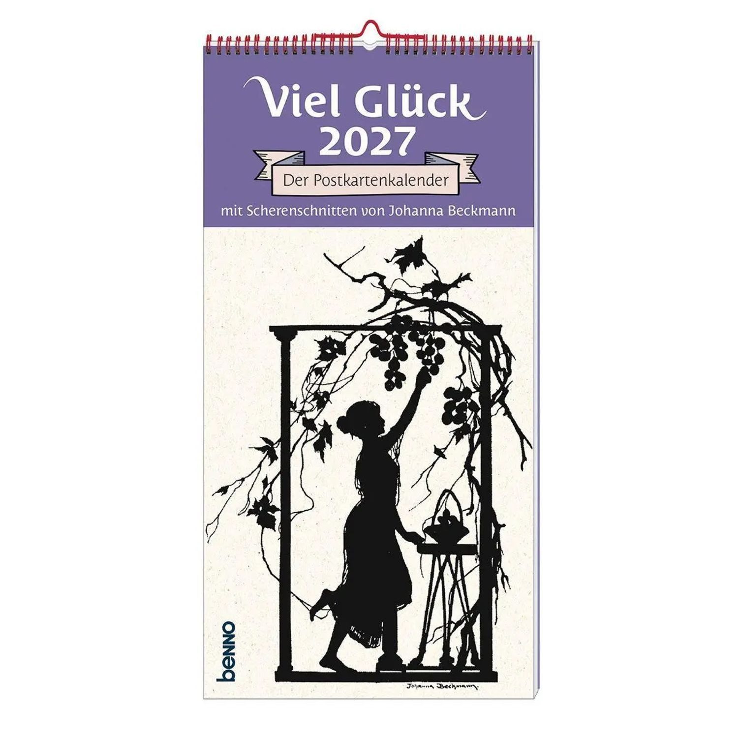 St. Benno Verlag Kunstkalender Viel Glück 2027