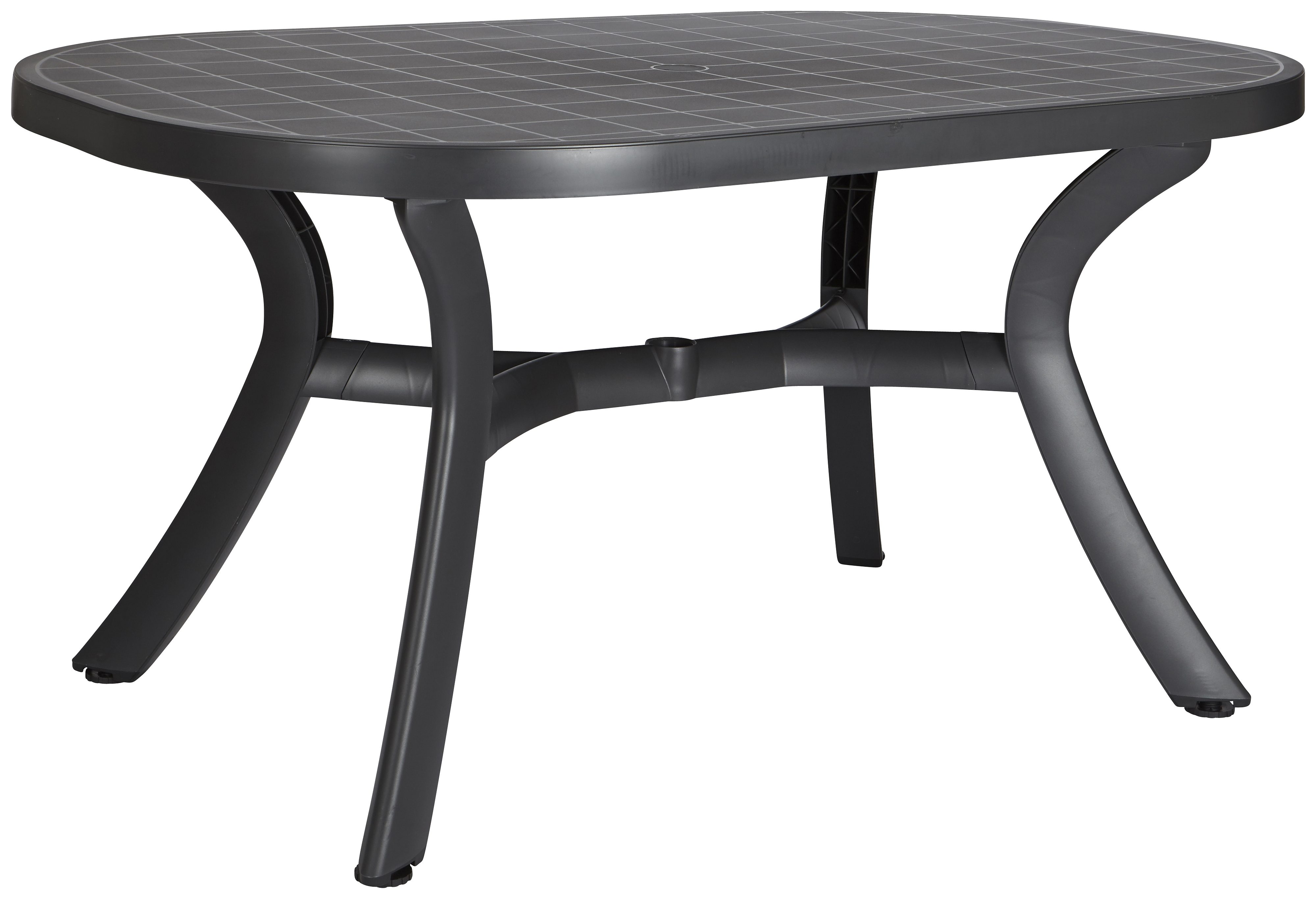 BEST Gartentisch »Kansas«, Kunststoff, 145x95 cm, anthrazit online