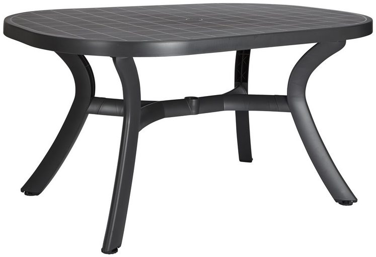 BEST Gartentisch »Kansas«, Kunststoff, 145x95 cm, anthrazit online