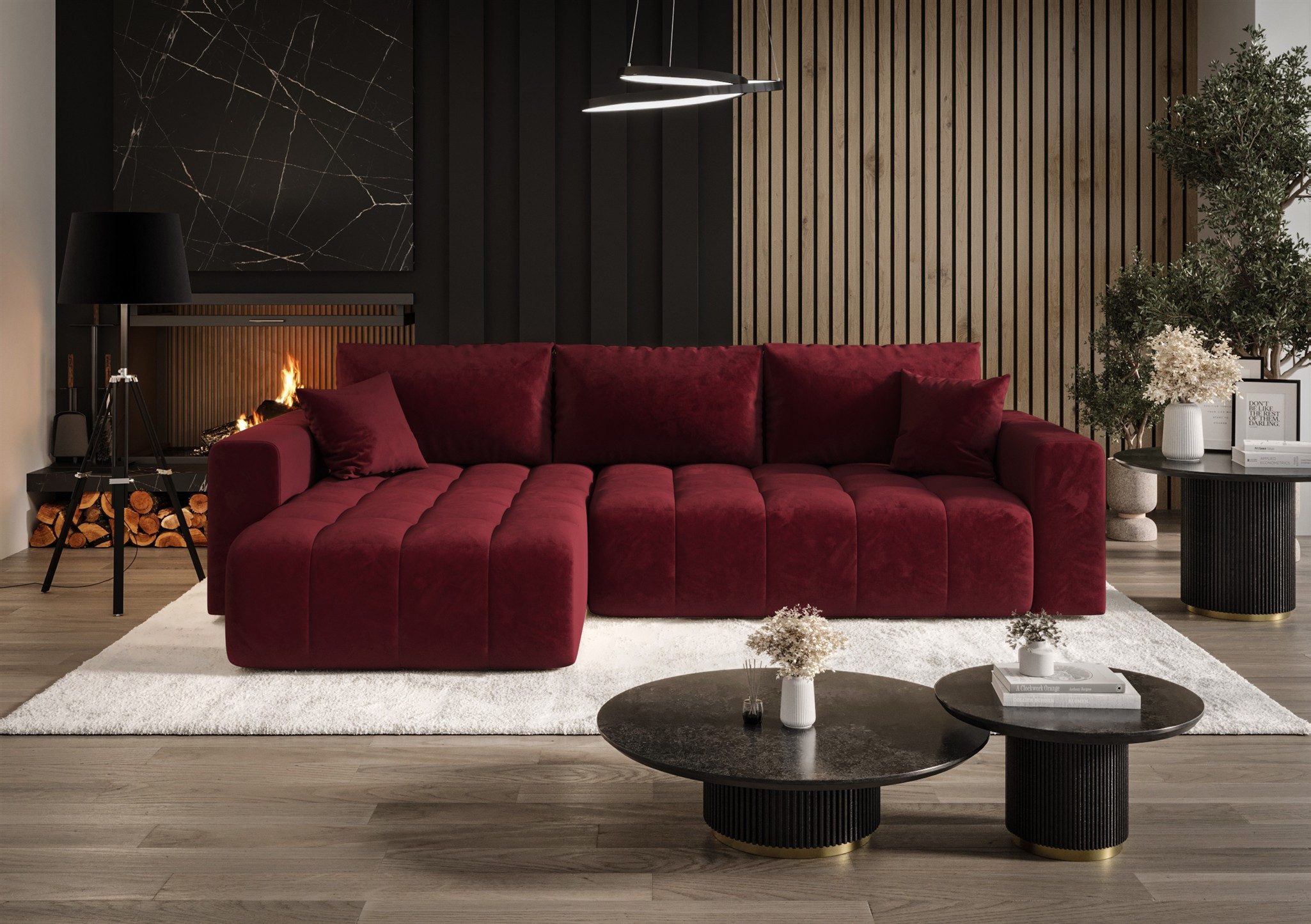Fun Möbel Ecksofa Sofa Schlafsofa CAMILA günstig online kaufen