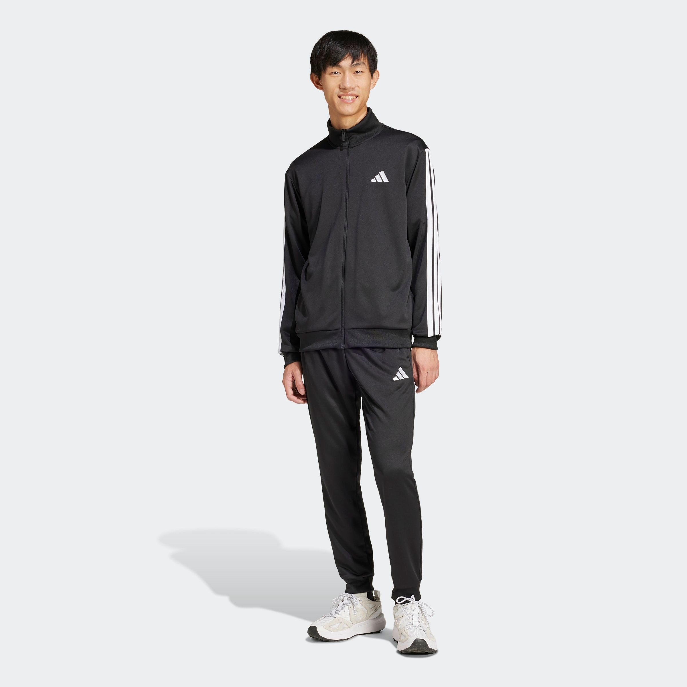 adidas Sportswear Trainingsanzug M 3S FT TT TS (2-tlg), zweiteiliges Set, a günstig online kaufen