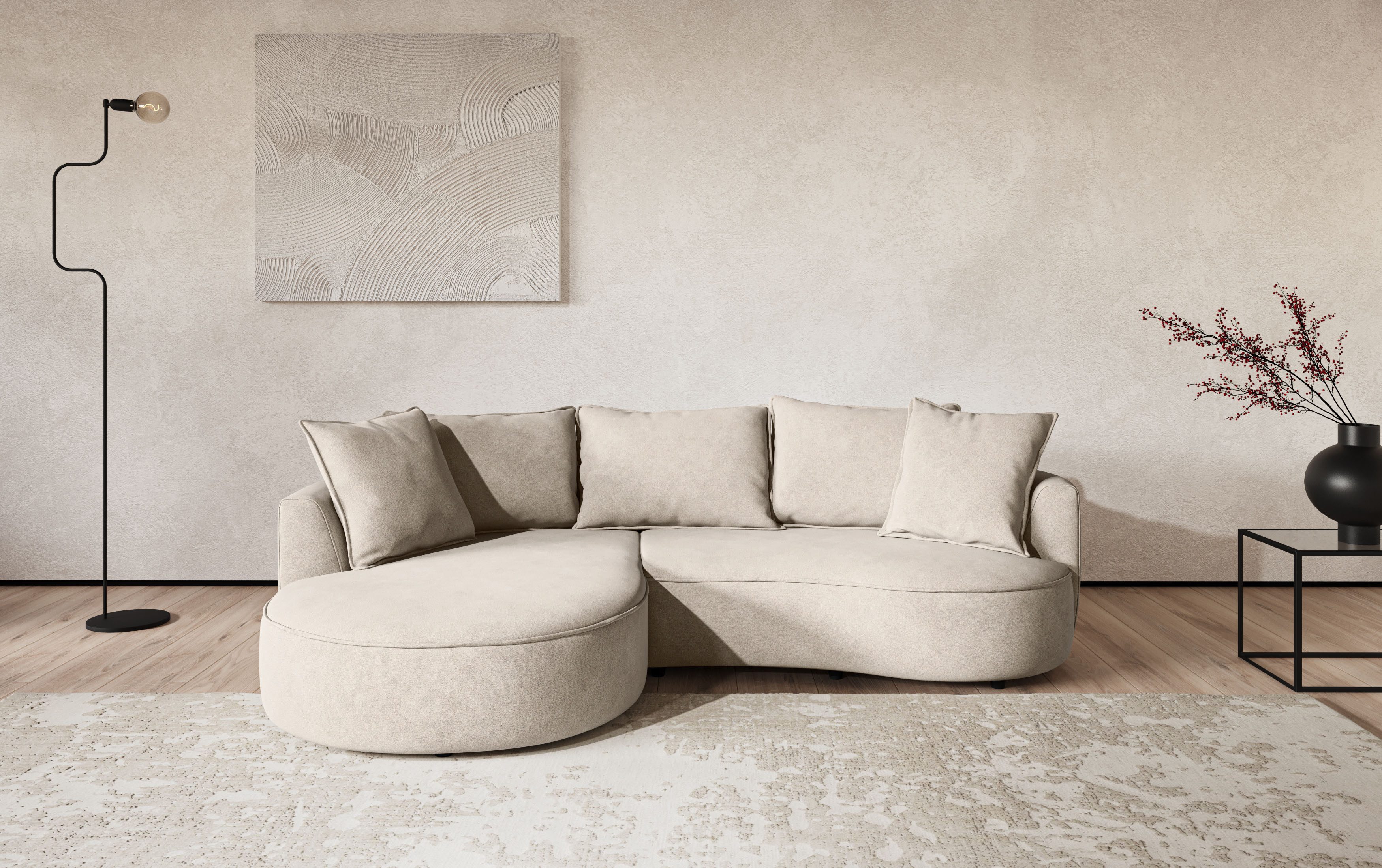 COTTA Ecksofa Sana L-Form