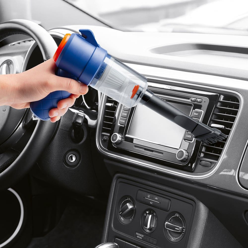 CLEANmaxx Akku-Handstaubsauger CLEANmaxx 2in1-Akkusauger mit Saug- und Gebläsefunktion, 50 W, beutellos, CLEANmaxx 2in1-Akkusauger mit Saug- und Gebläsefunktion