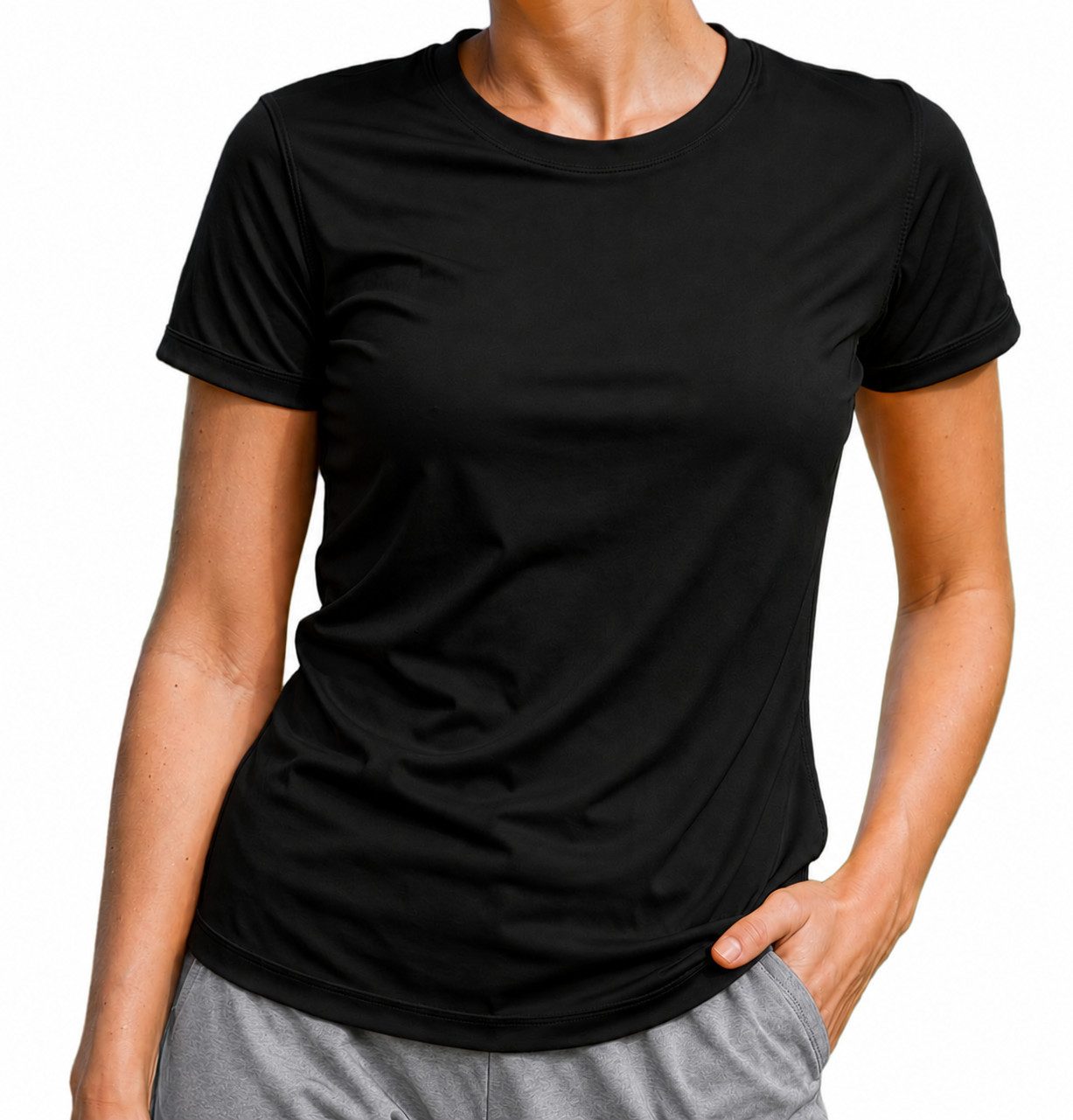 Neutral T-Shirt 1er/2er Pack Damen Funktionsshirt / Sportshirt /Trainingsshirt (2-tlg) atmungsaktiv - schnelltrocknend - Dry-Fit